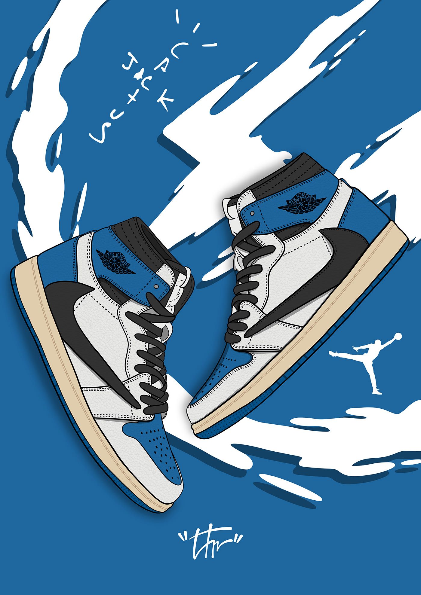 Cactus Jack Jordan 1 Wallpapers