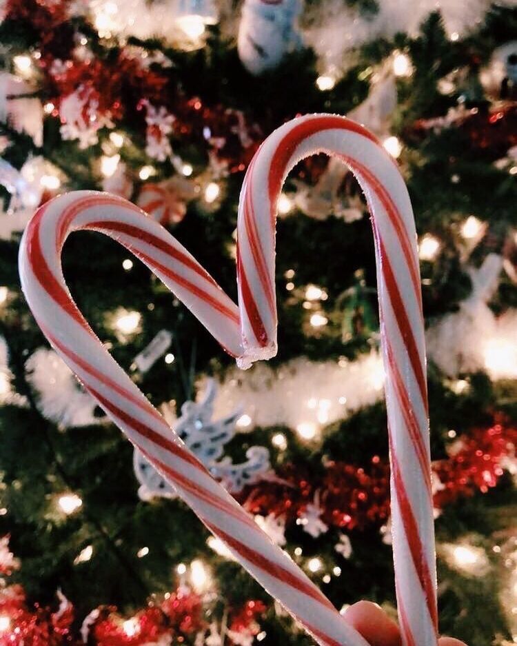 Candy Cane Aesthetic Wallpapers