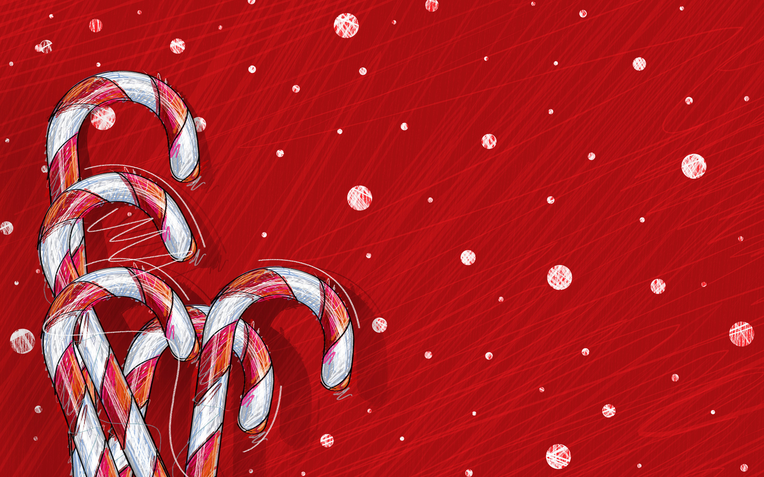 Candy Cane Aesthetic Wallpapers