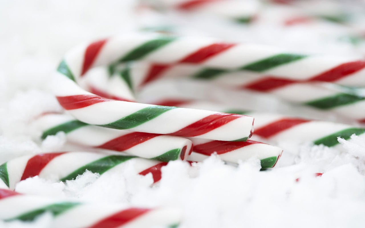 Candy Cane Aesthetic Wallpapers