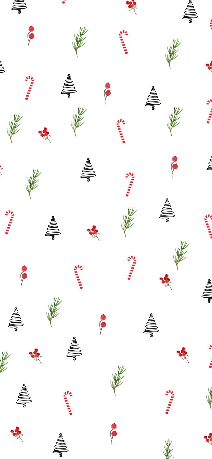 Candy Cane Aesthetic Wallpapers