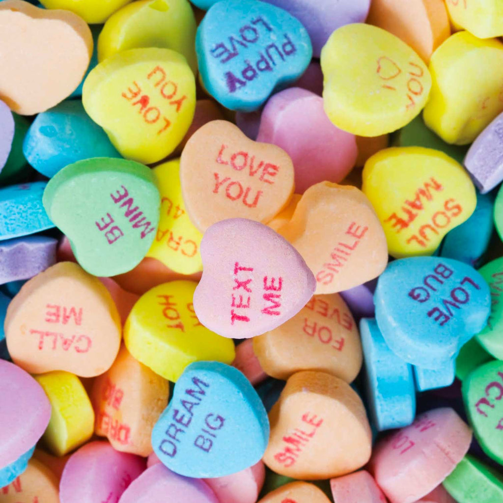 Candy Hearts Wallpapers