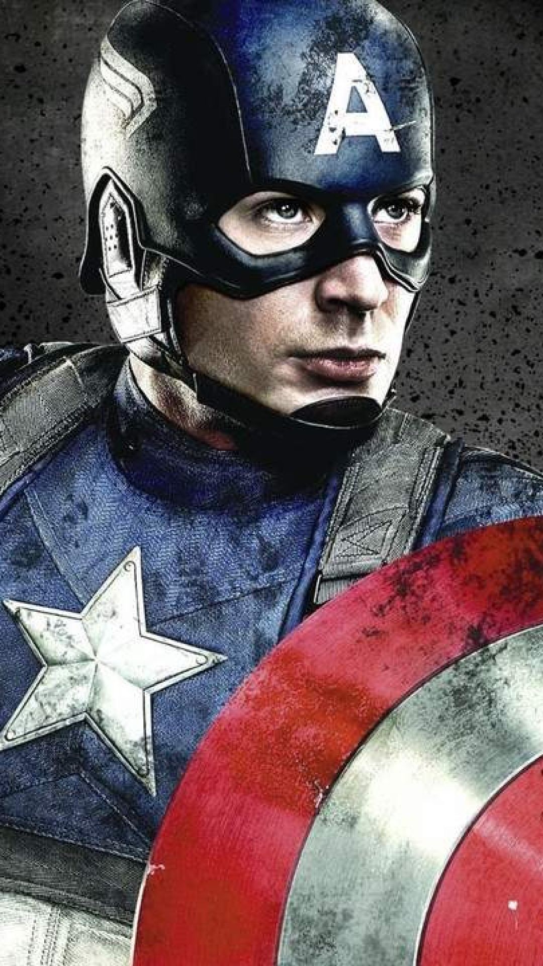 Captain America Cracked Screen Wallpapers