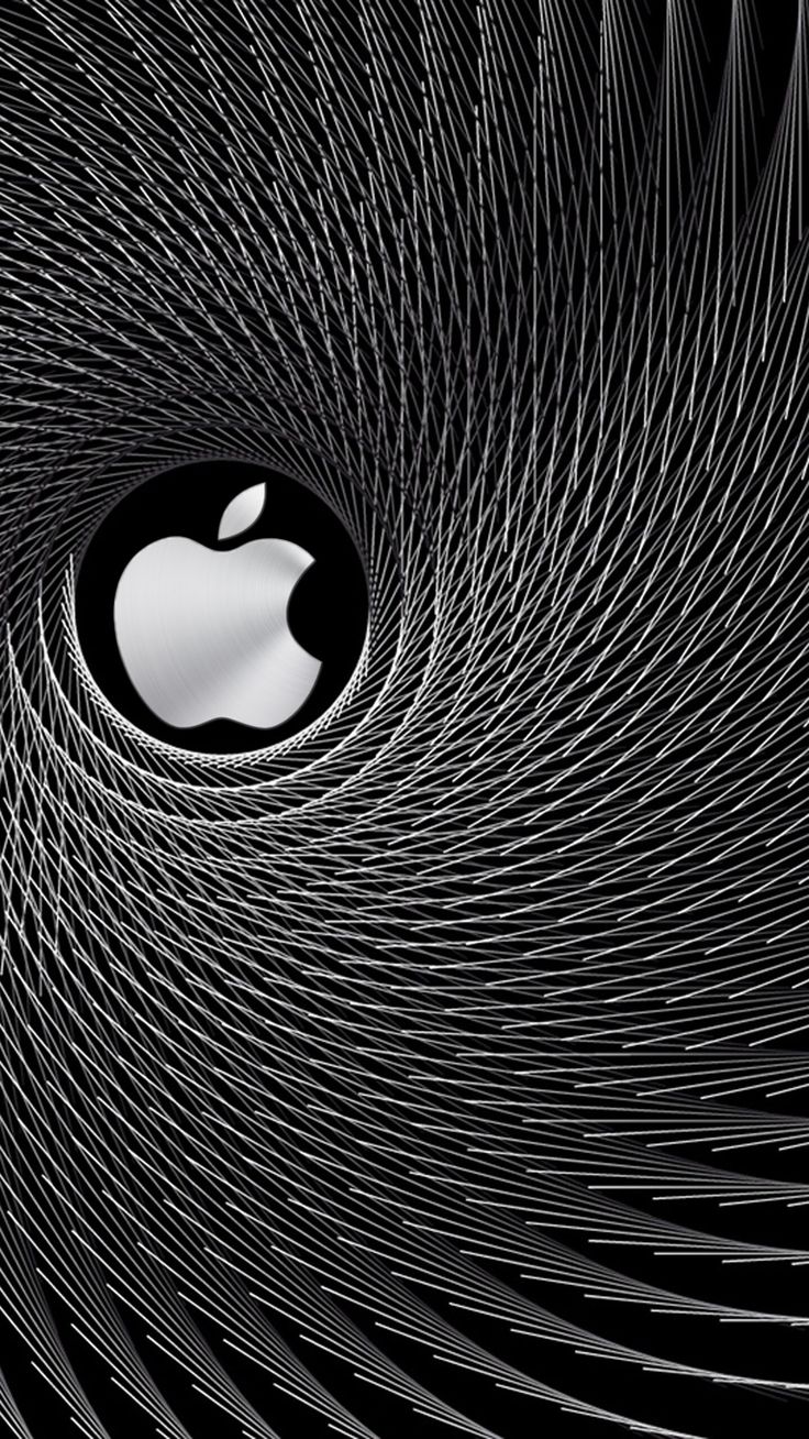 Carbon Fiber Apple Logo Wallpapers