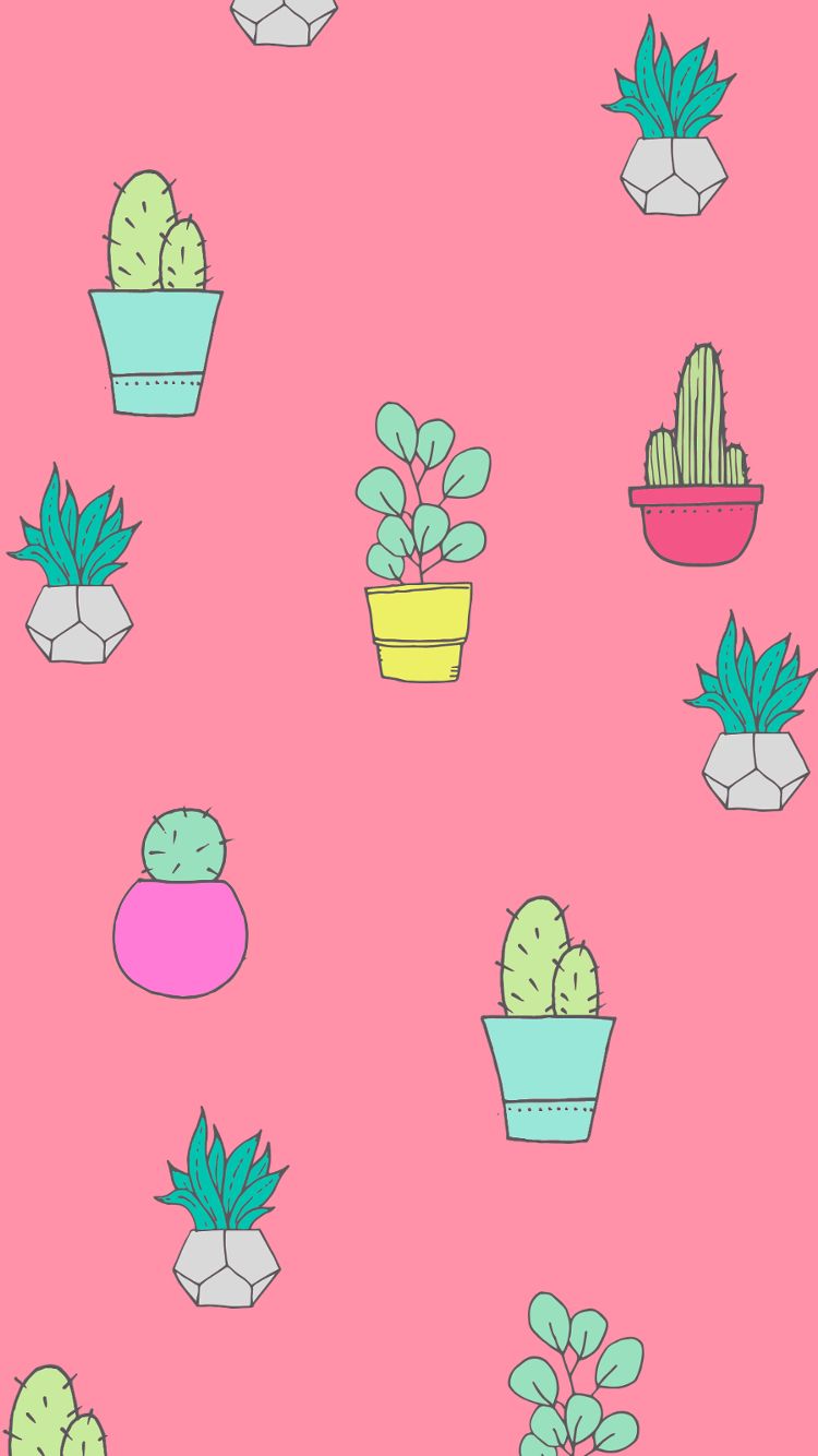 Cartoon Cactus Wallpapers