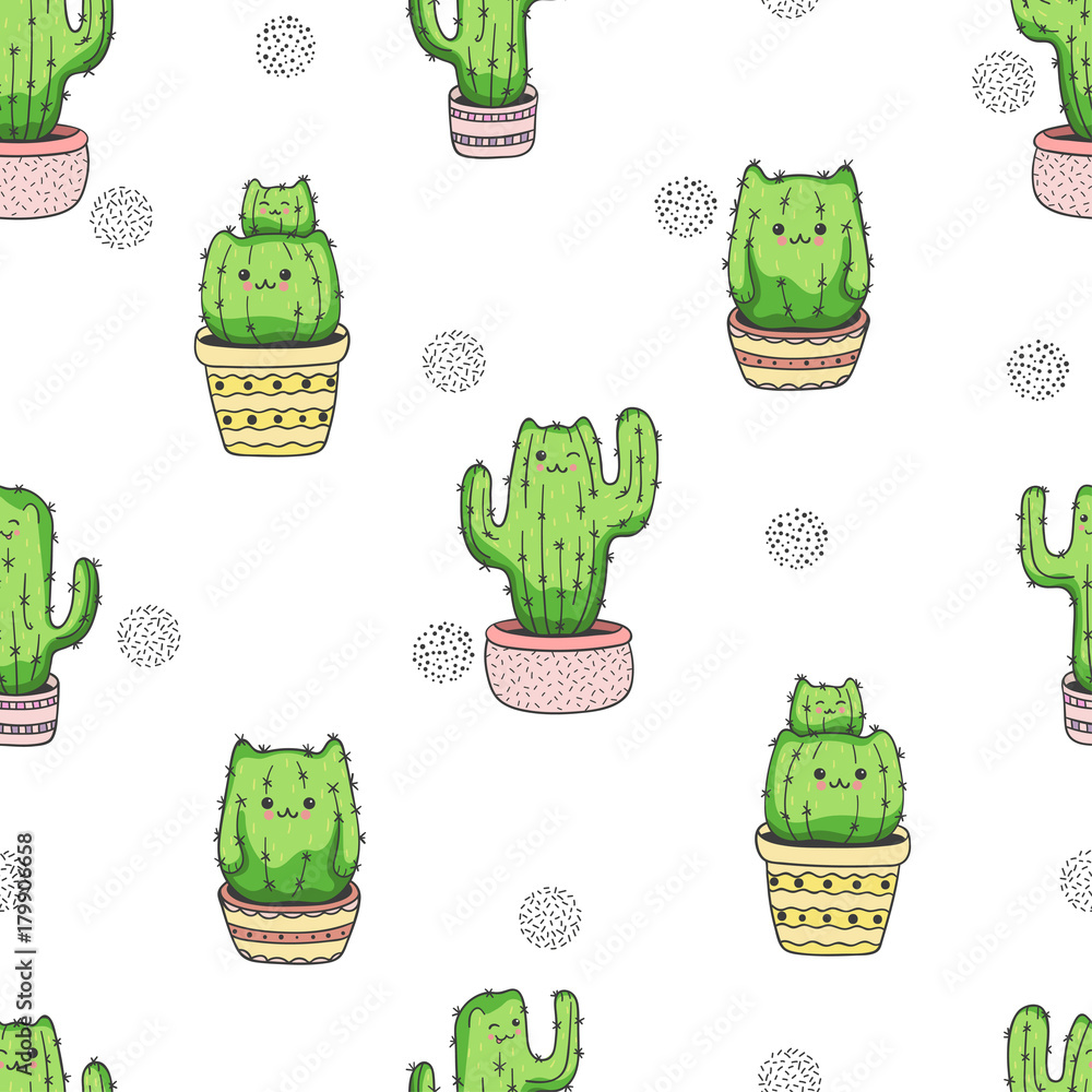 Cartoon Cactus Wallpapers