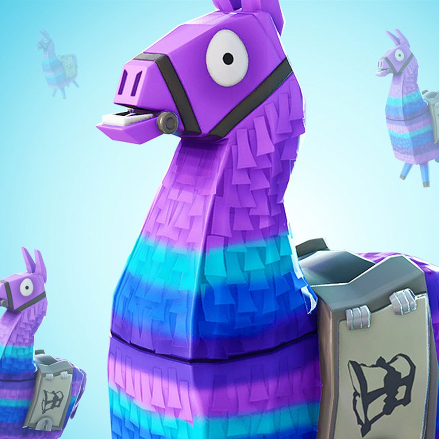 Cartoon Fortnite Llama Wallpapers