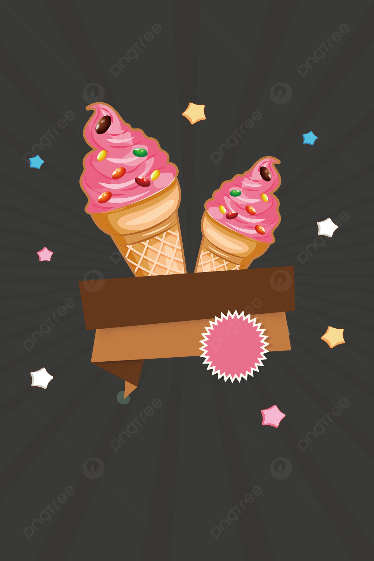 Cartoon Ice Cream Wallpapers