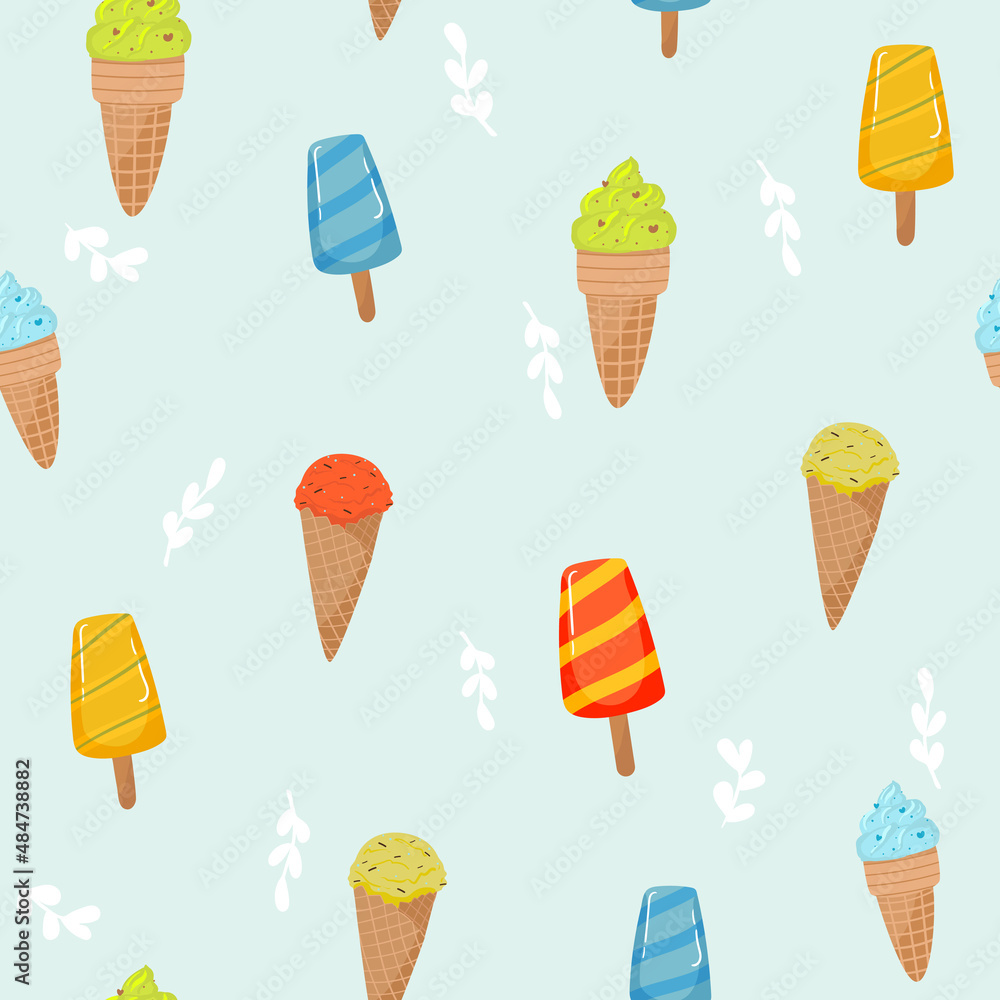 Cartoon Ice Cream Wallpapers