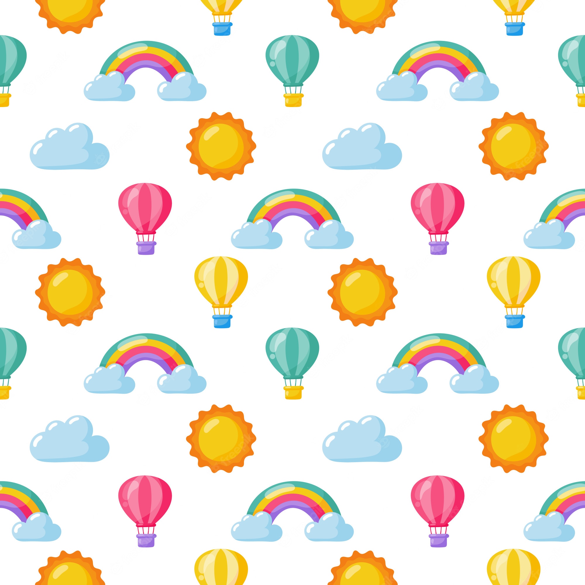 Cartoon Pattern Wallpapers