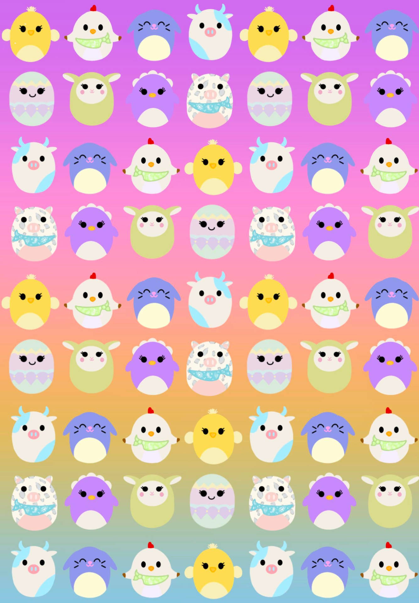 Cartoon Pattern Wallpapers