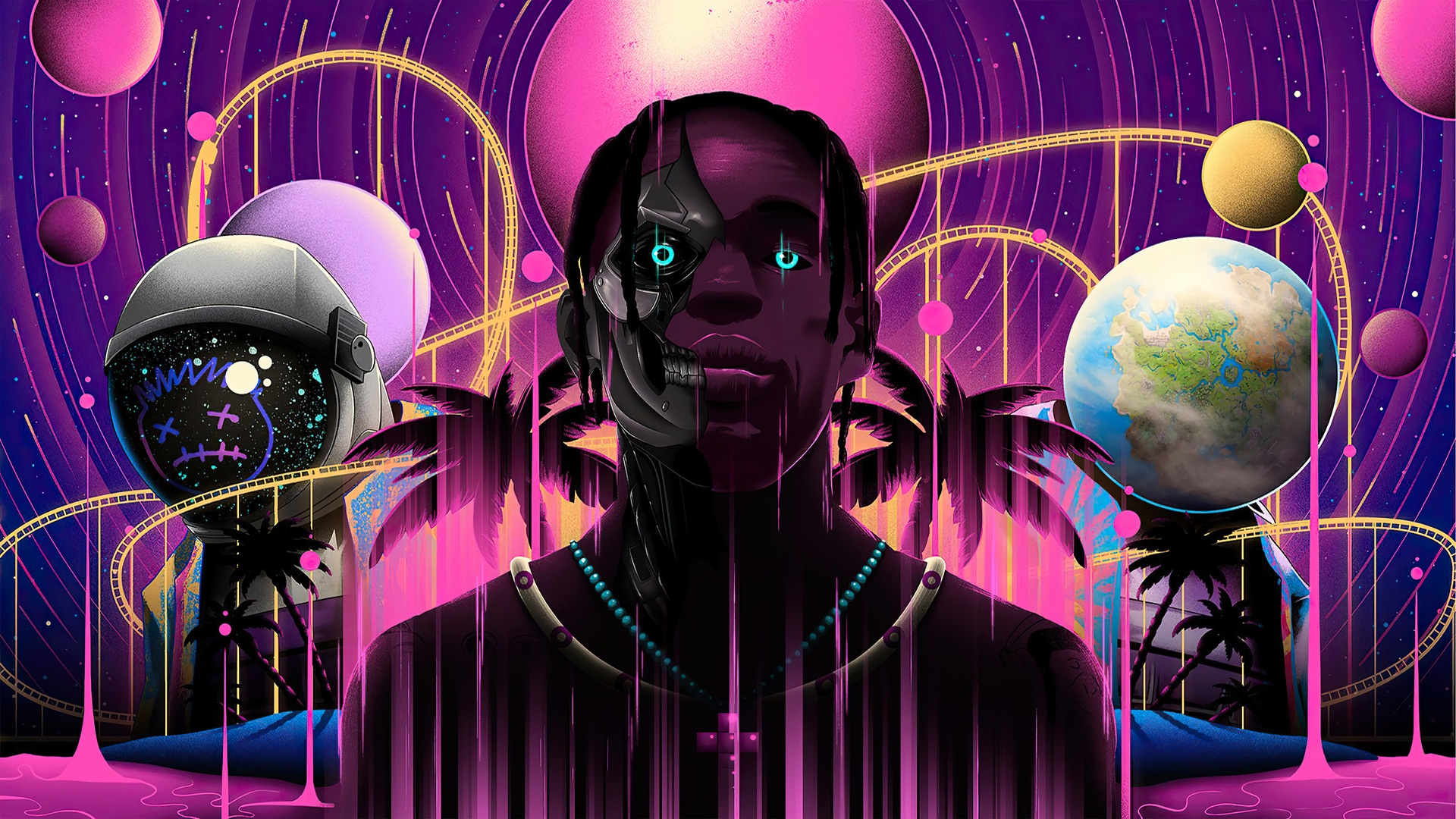 Cartoon Travis Scott Wallpapers