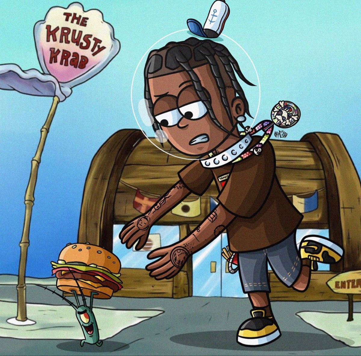 Cartoon Travis Scott Wallpapers