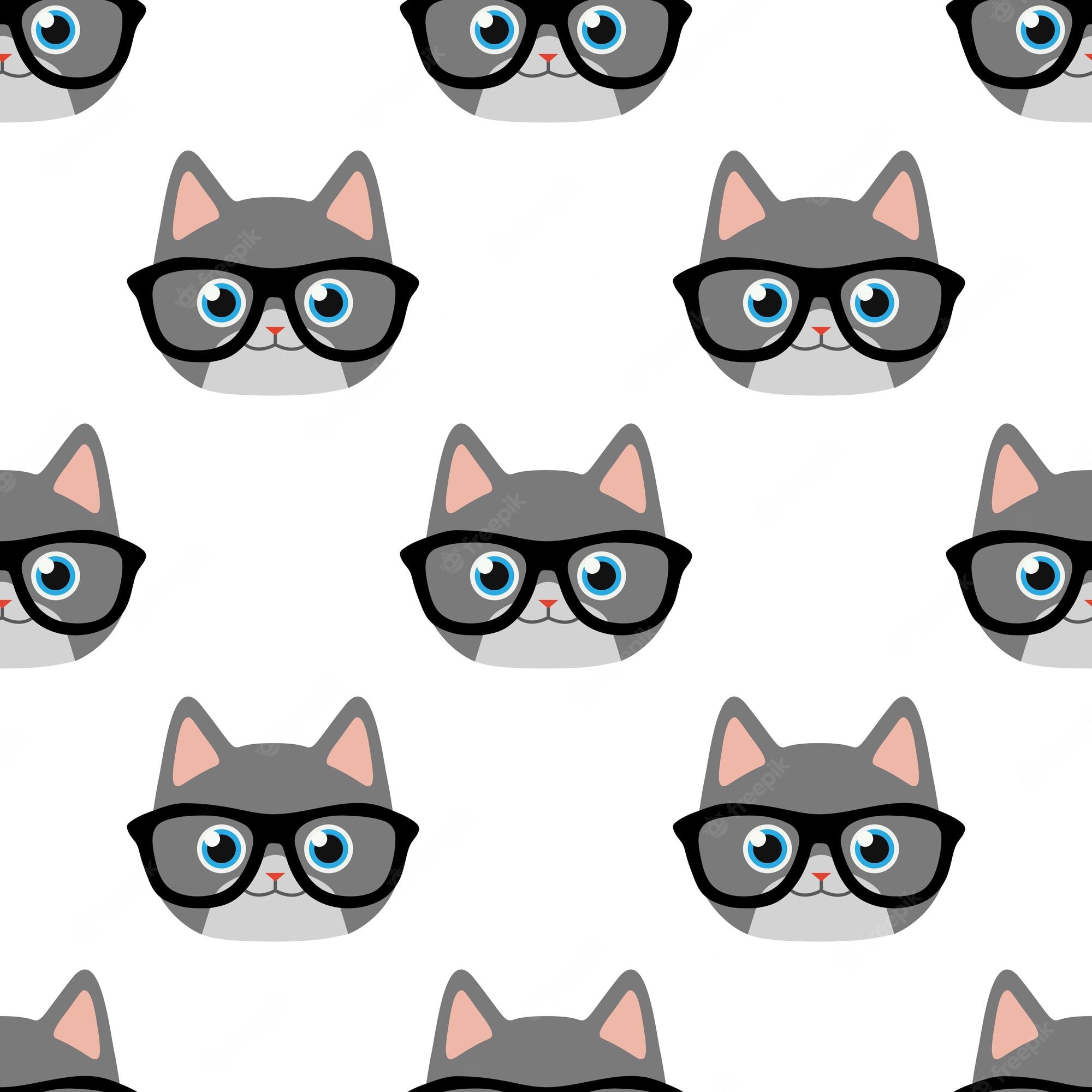 Cat Glasses Wallpapers