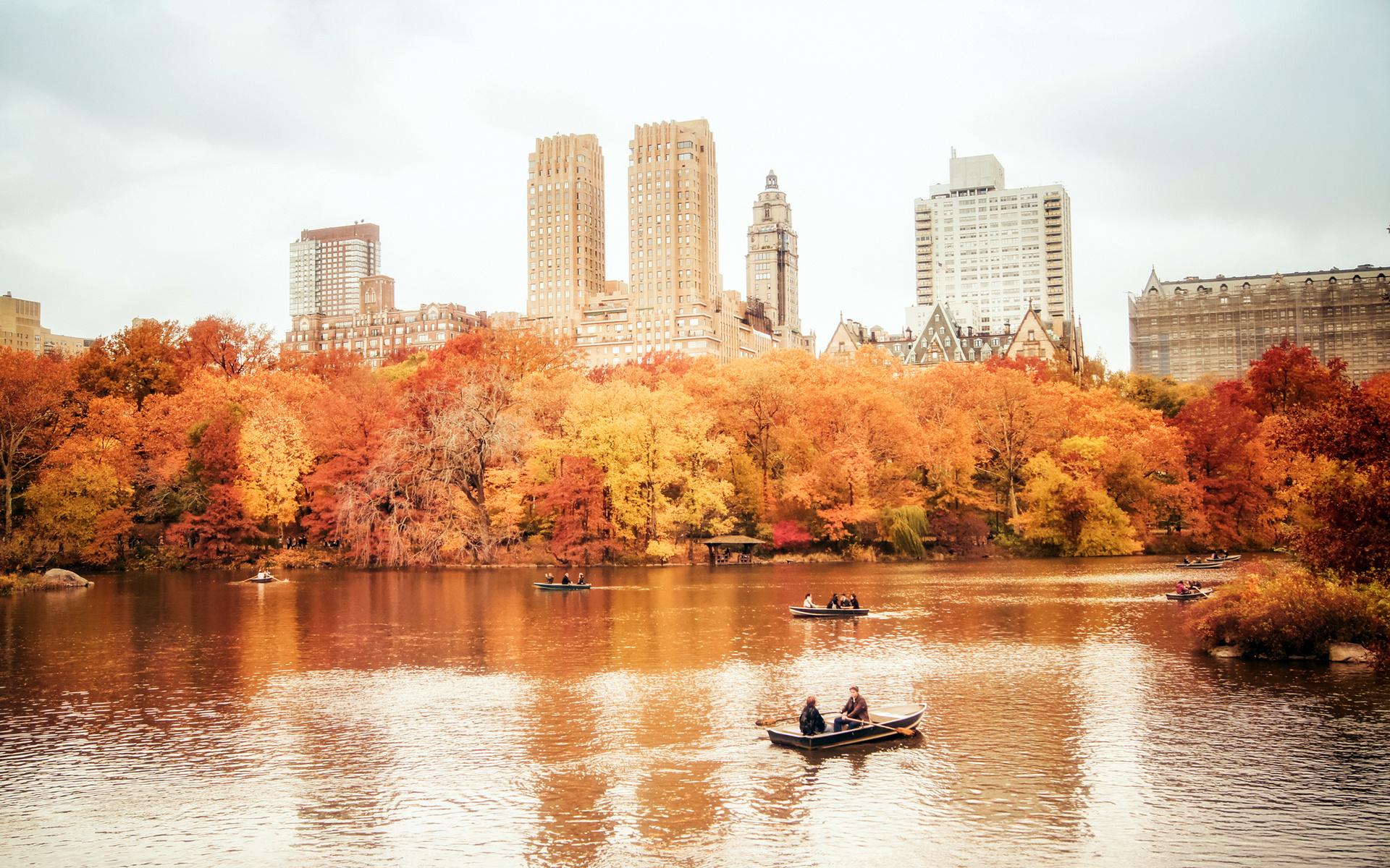 Central Park Fall Wallpapers