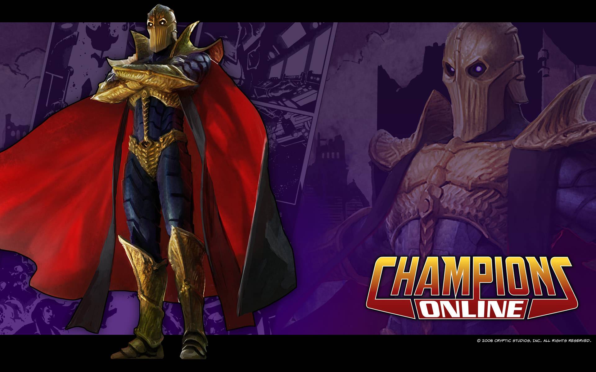 Champions Online Art Wallpapers