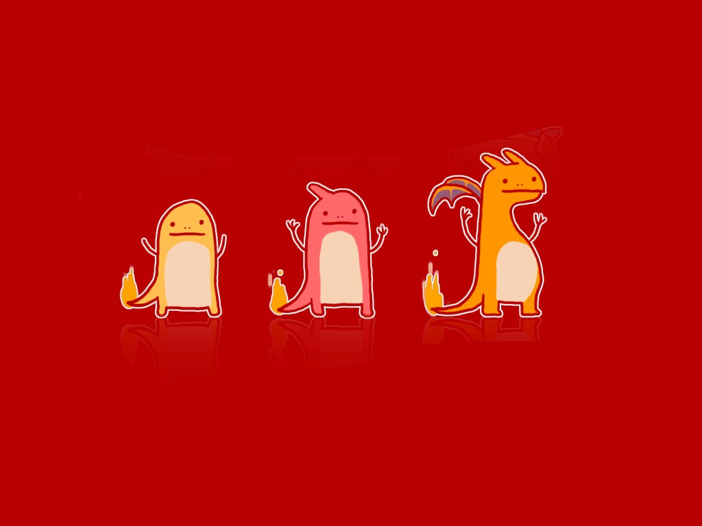 Charmander Charmeleon Charizard Wallpapers