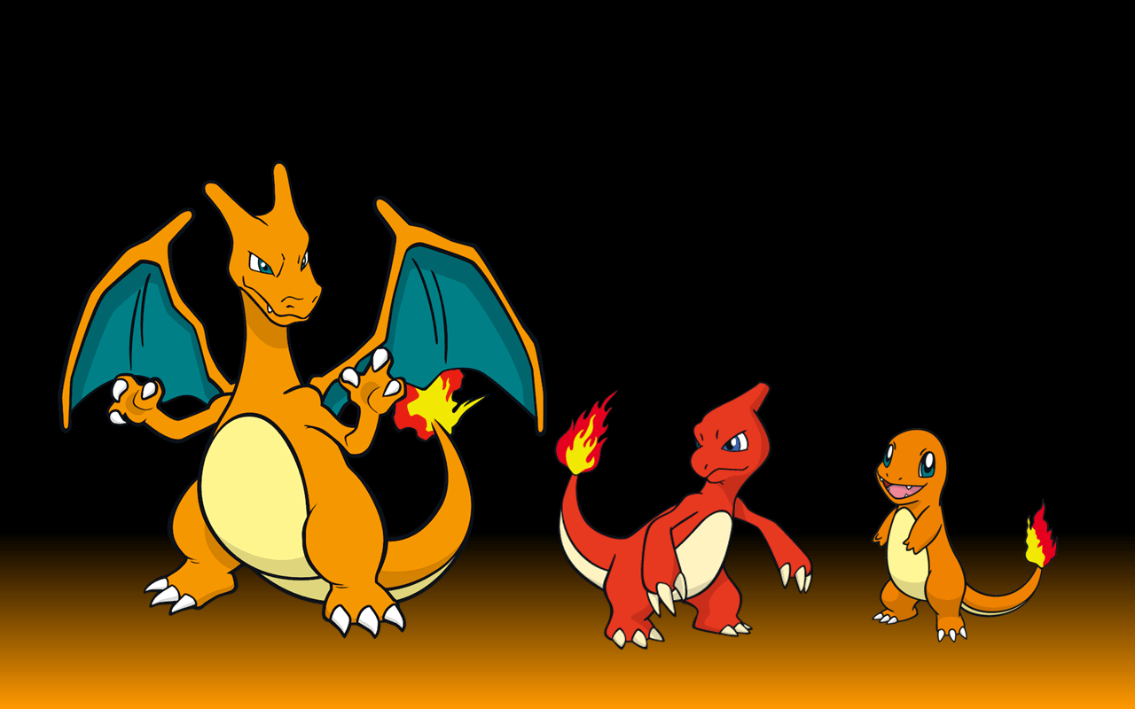 Charmander Charmeleon Charizard Wallpapers