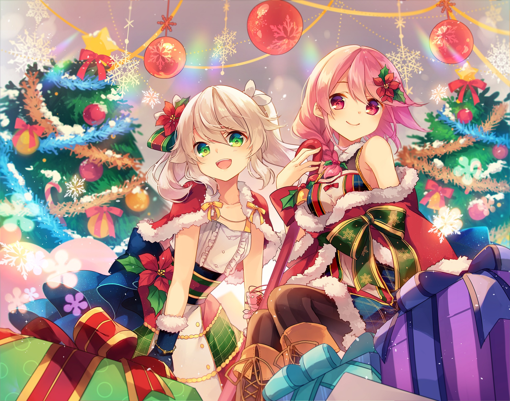 Chibi Anime Christmas Wallpapers