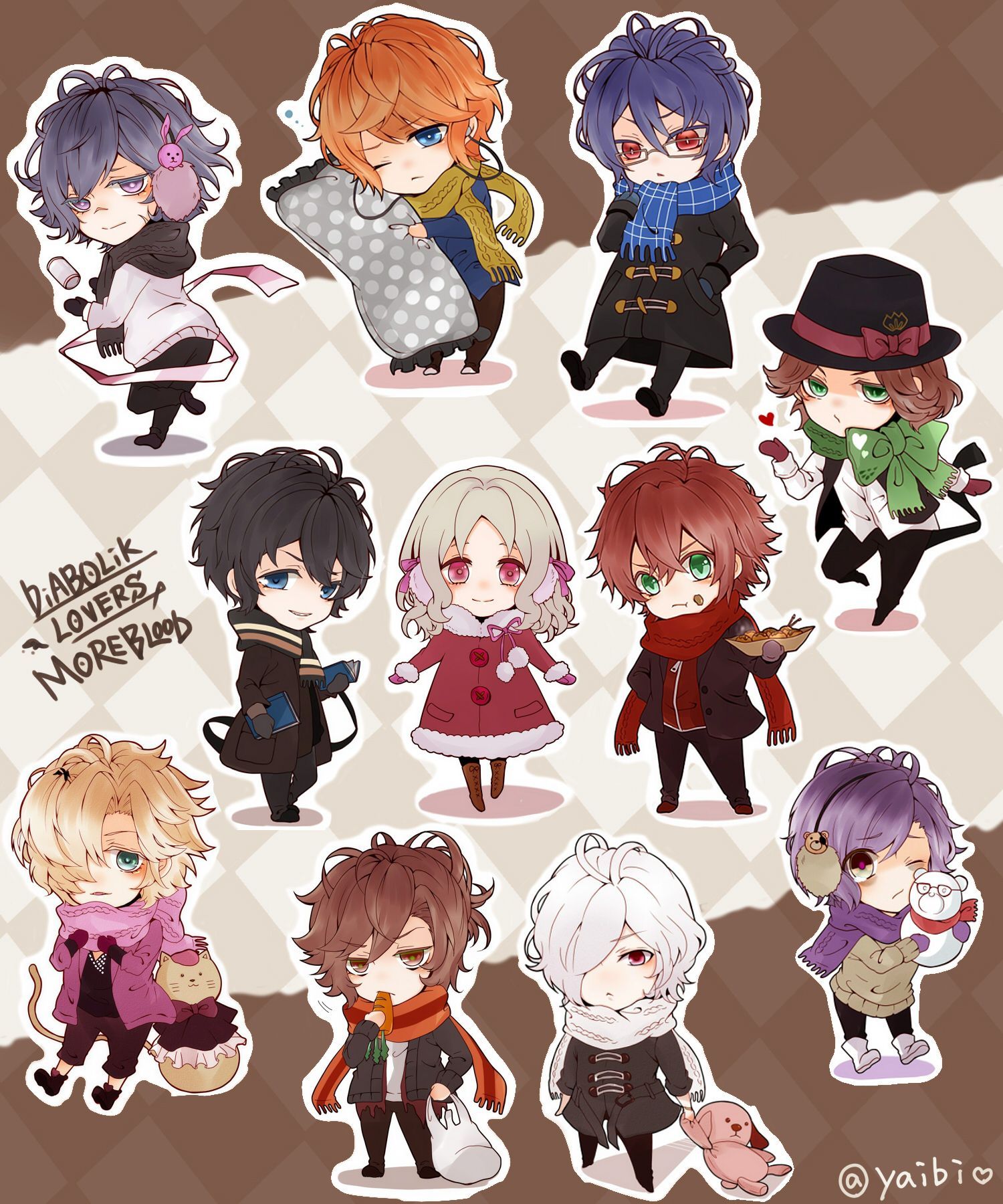 Chibi Diabolik Lovers Wallpapers