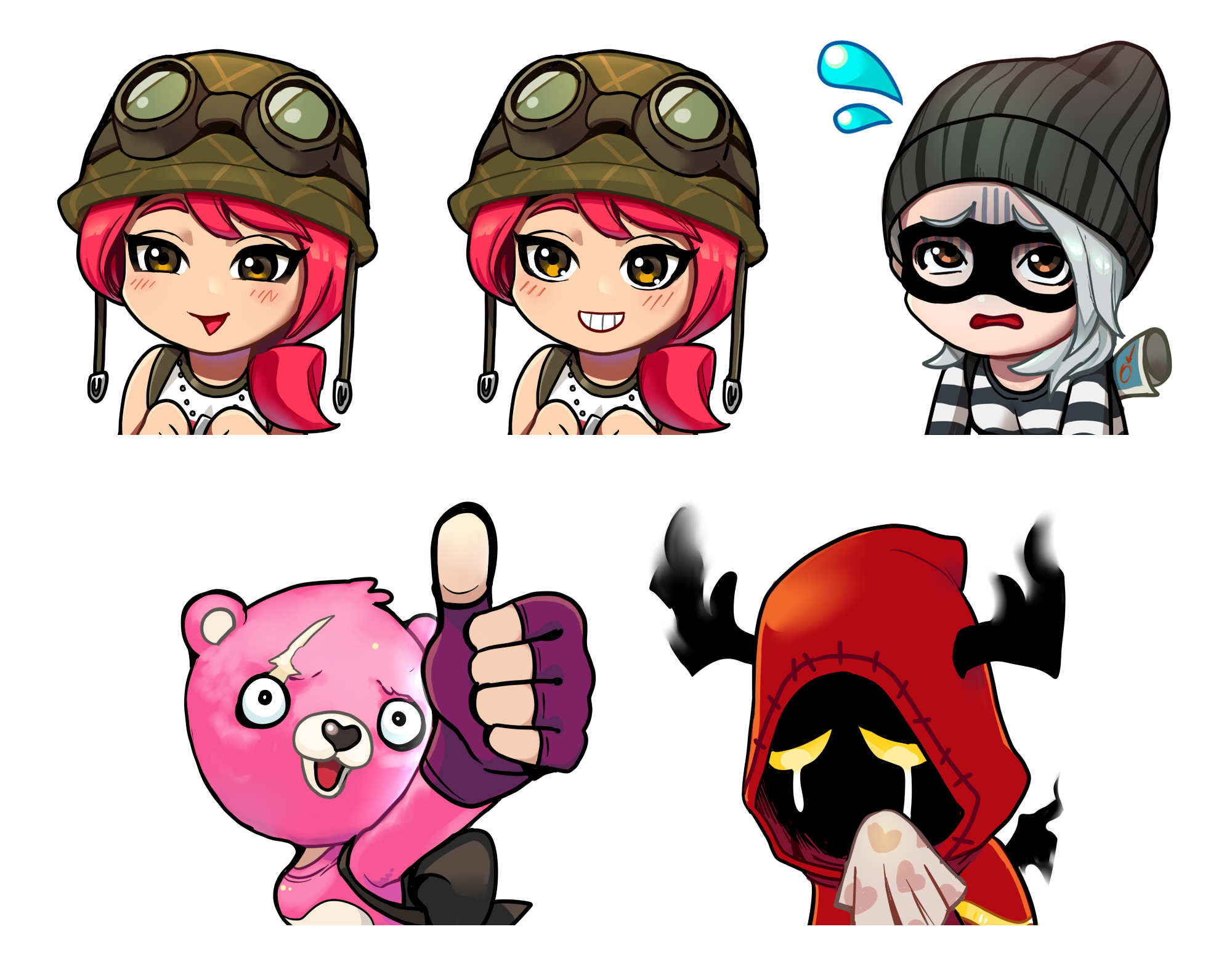 Chibi Fortnite Wallpapers