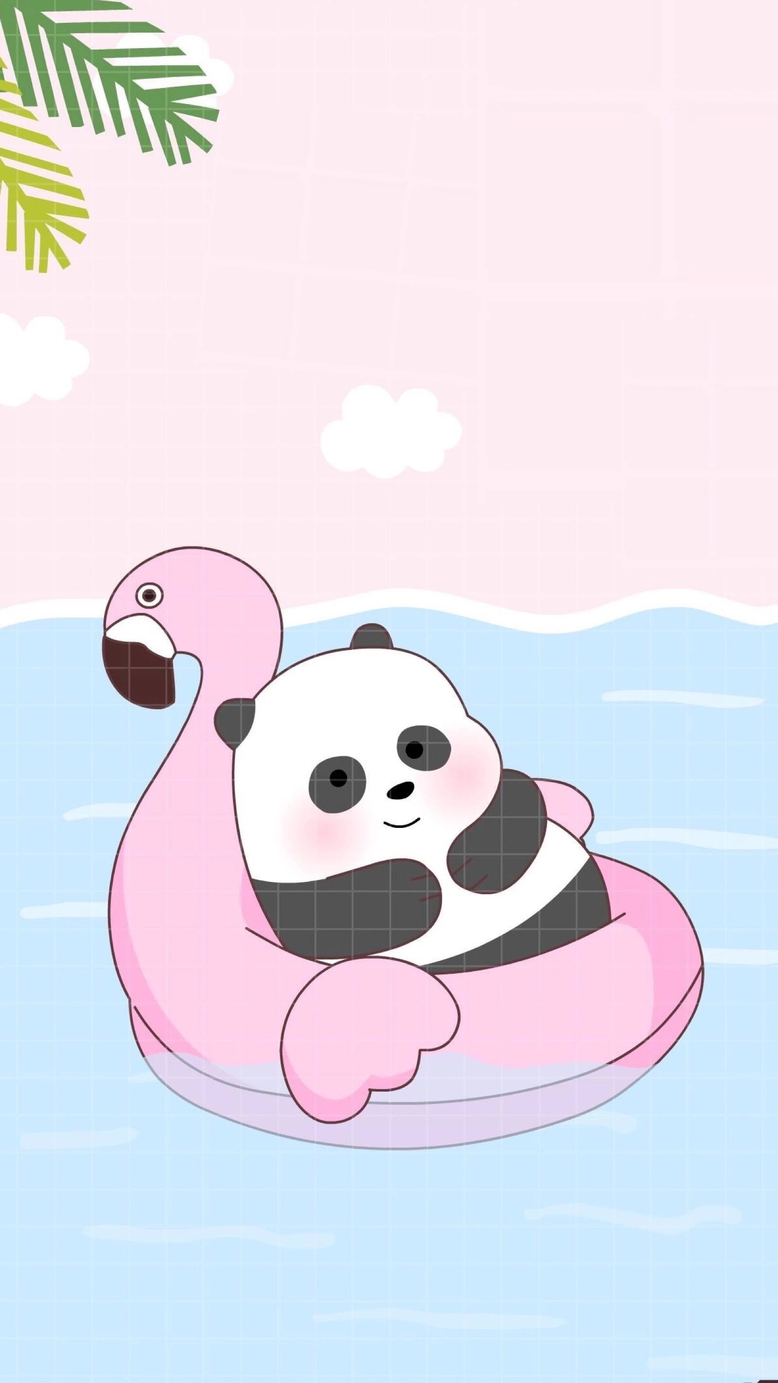 Chibi Kawaii Panda Wallpapers