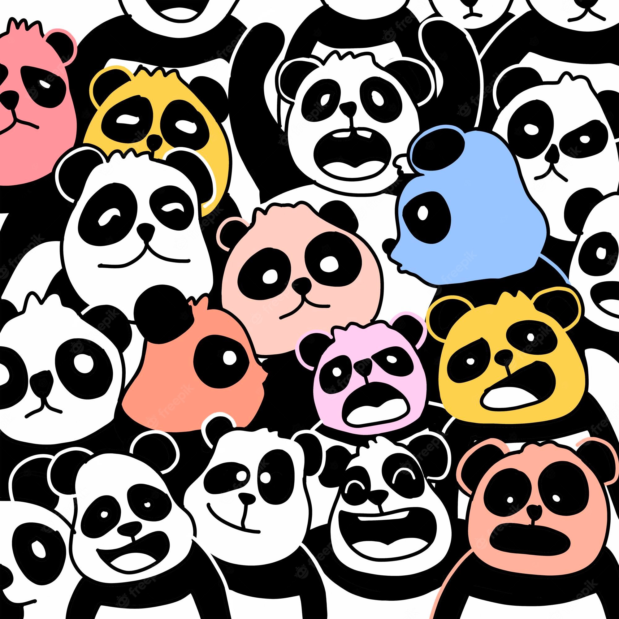 Chibi Kawaii Panda Wallpapers