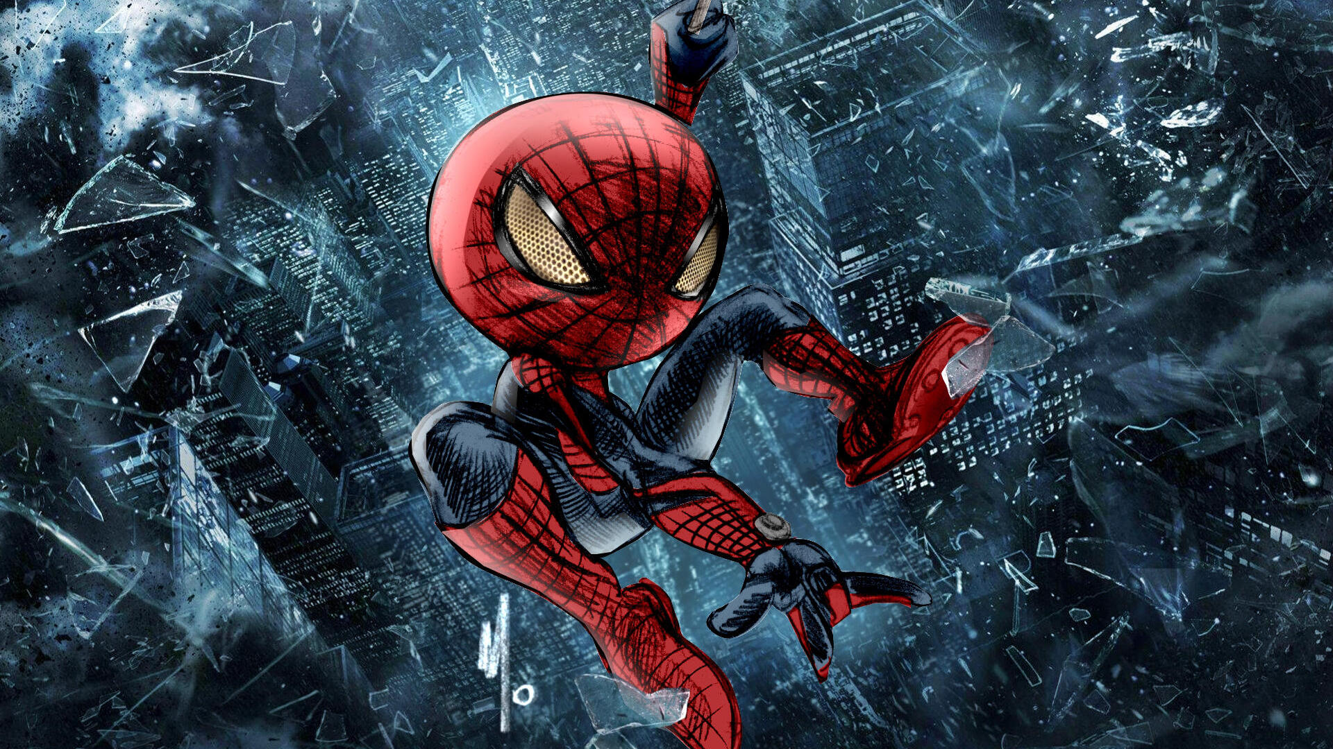 Chibi Spiderman Wallpapers