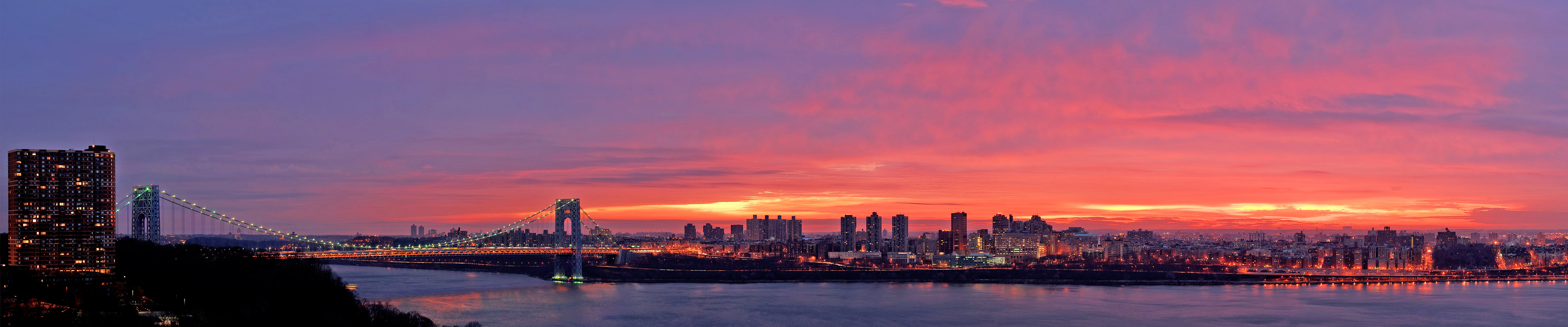 Chicago Skyline Triple Monitor Wallpapers