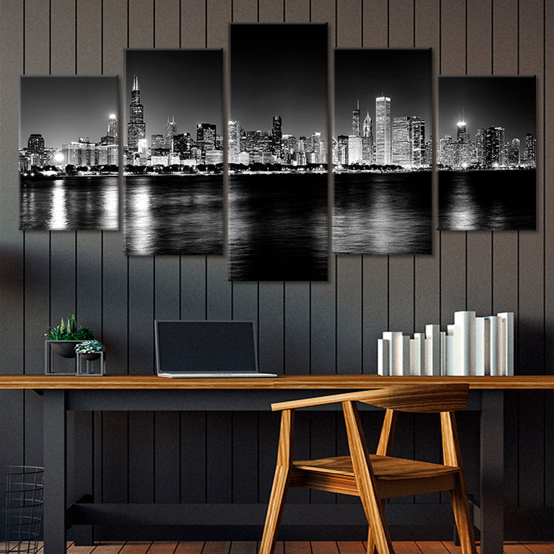 Chicago Skyline Triple Monitor Wallpapers