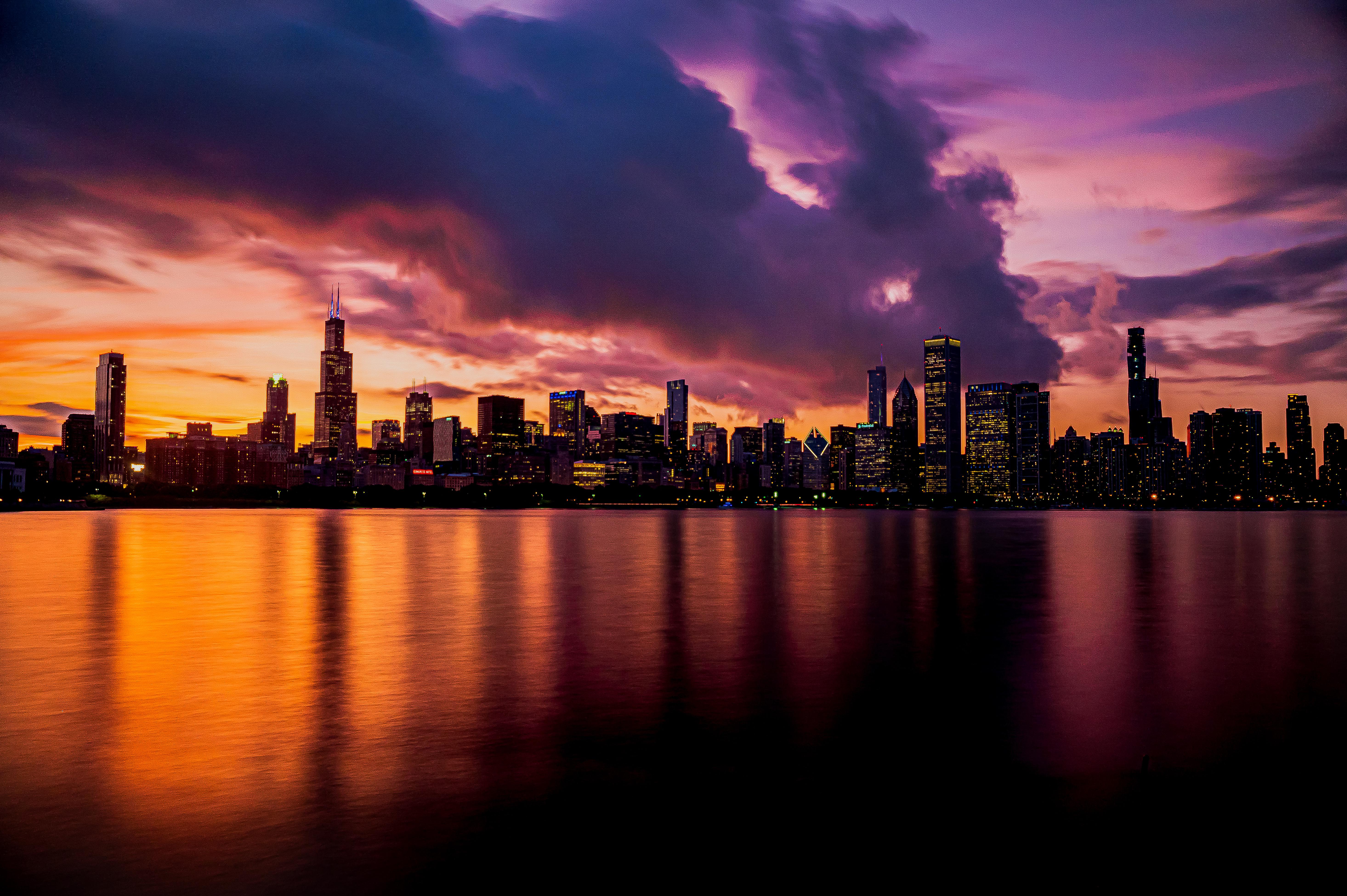 Chicago Sunset Wallpapers