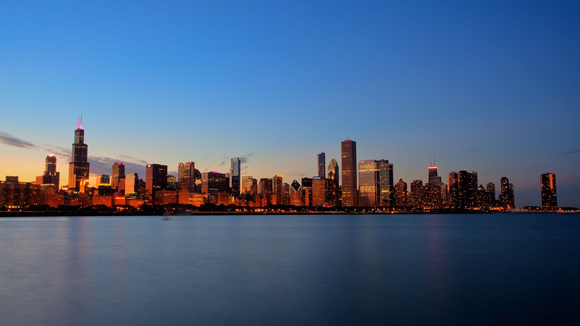 Chicago Sunset Wallpapers