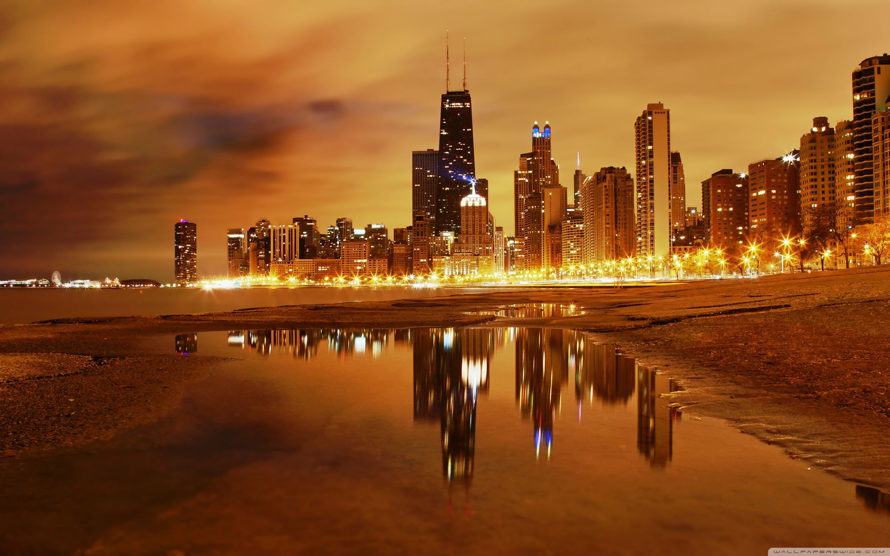 Chicago Sunset Wallpapers