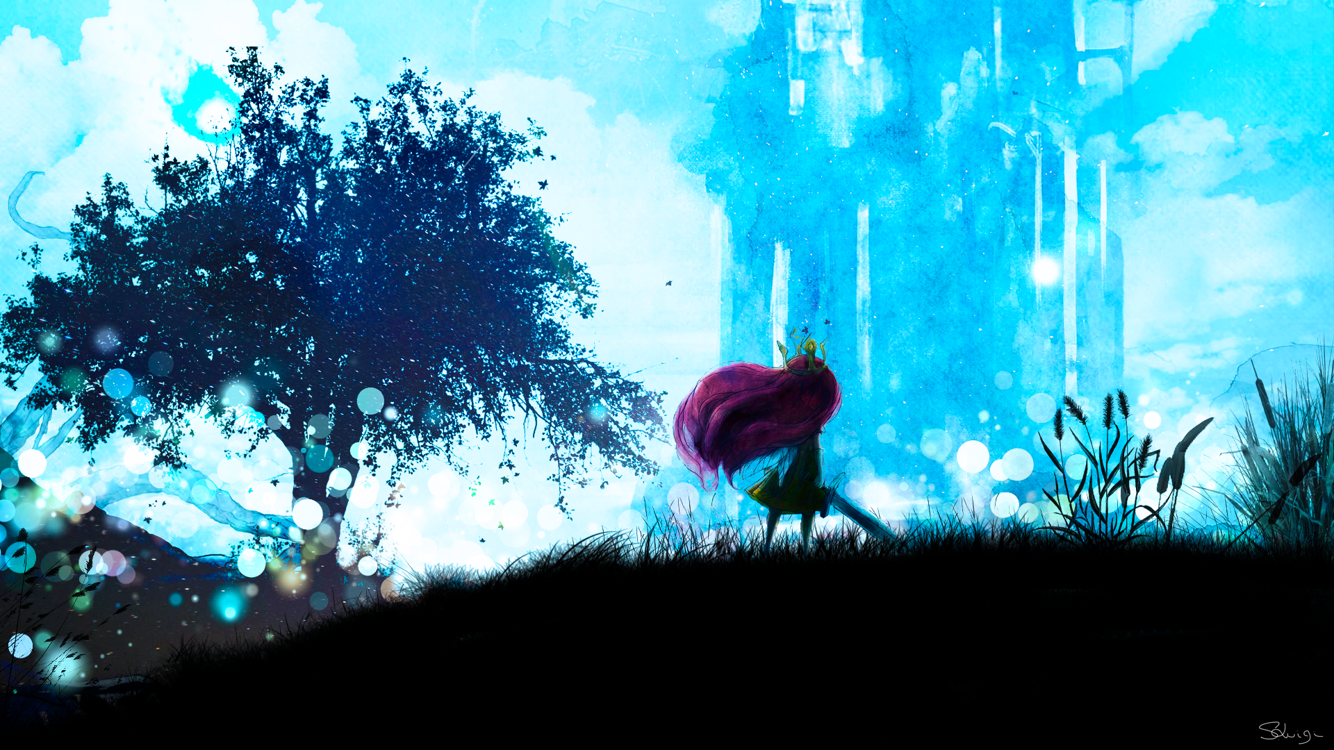 Child Of Light 1920X1080 Wallpapers