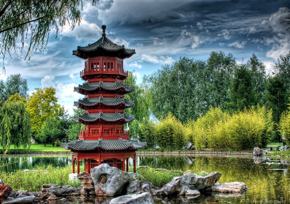 Chinese Garden Wallpapers