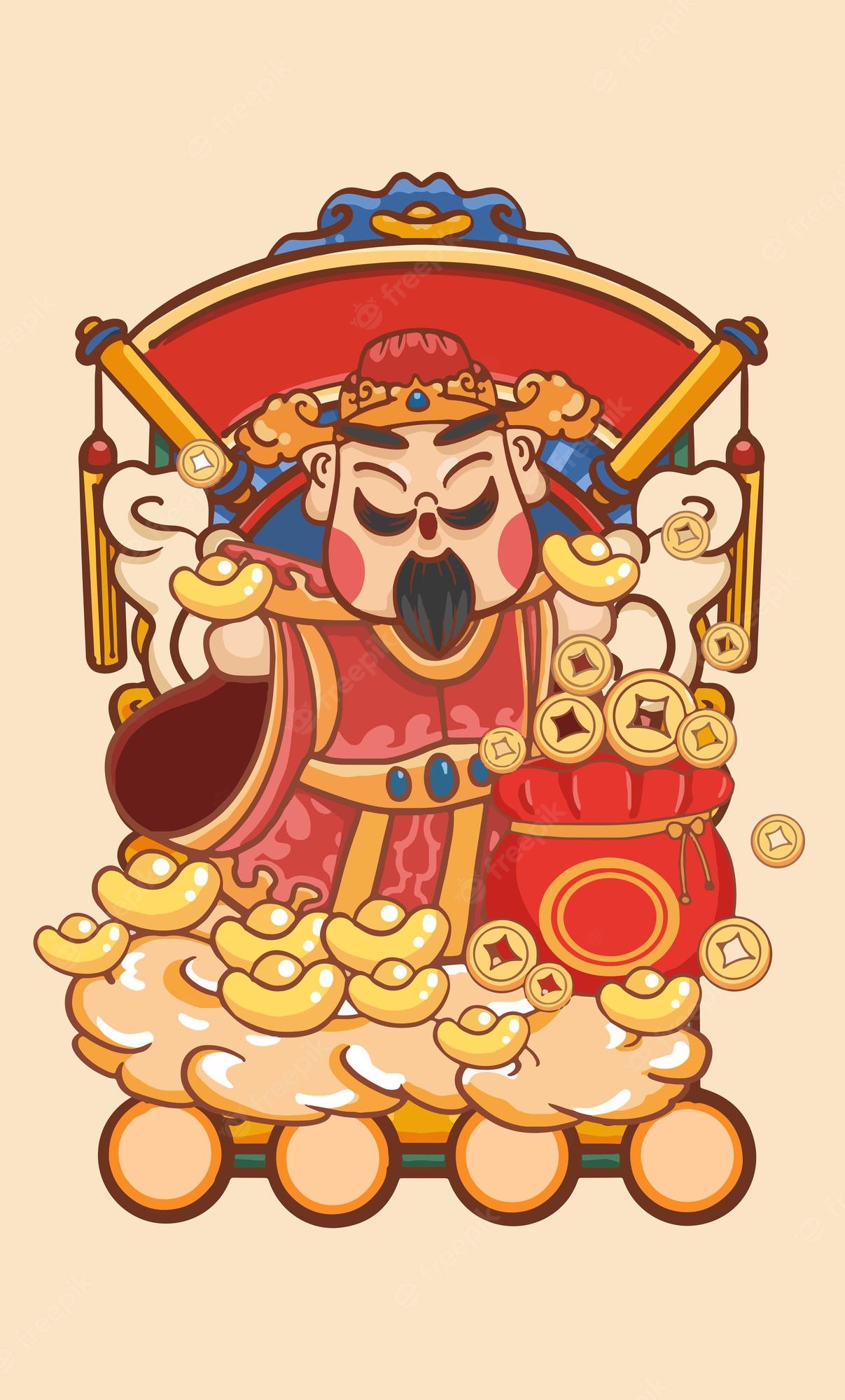 Chinese God Of Wealth Wallpapers