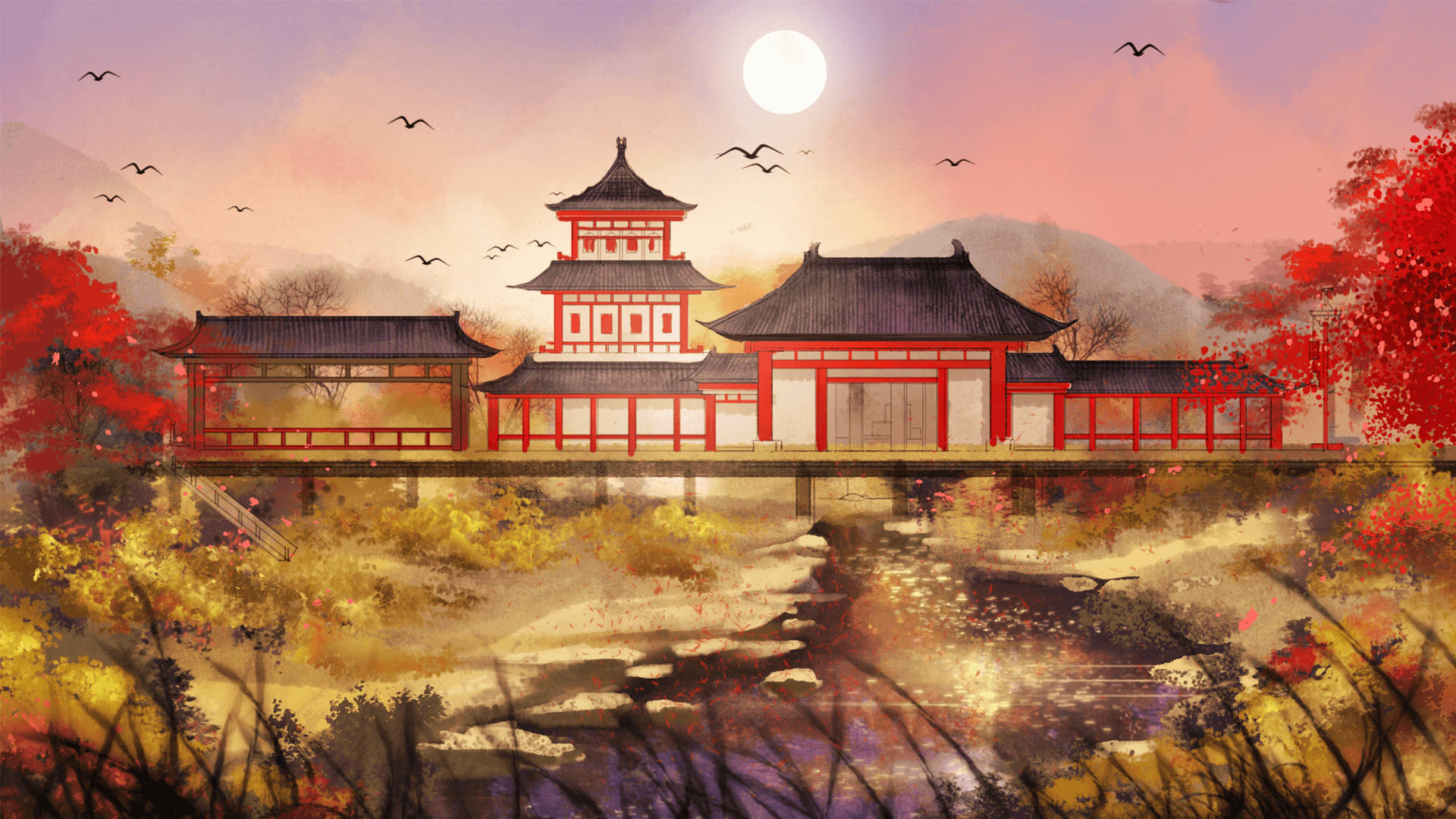 Chinese House Wallpapers