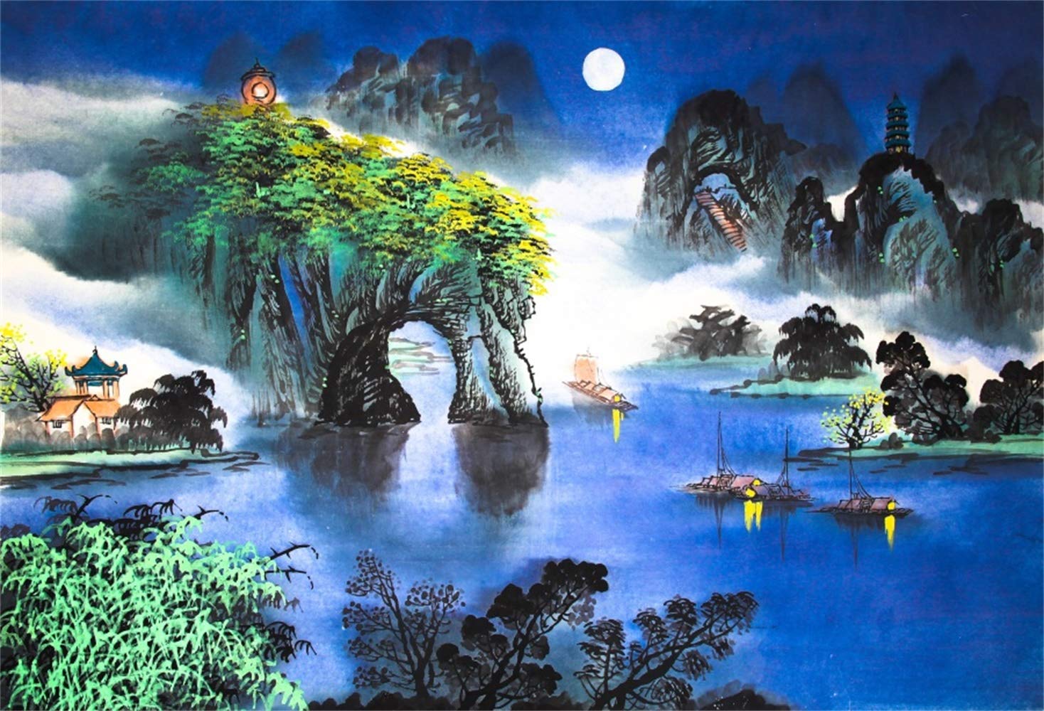 Chinese Water Colors Wallpapers