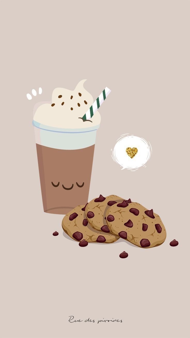 Chocolate Chip Cookie Cute Cookie Wallpapers