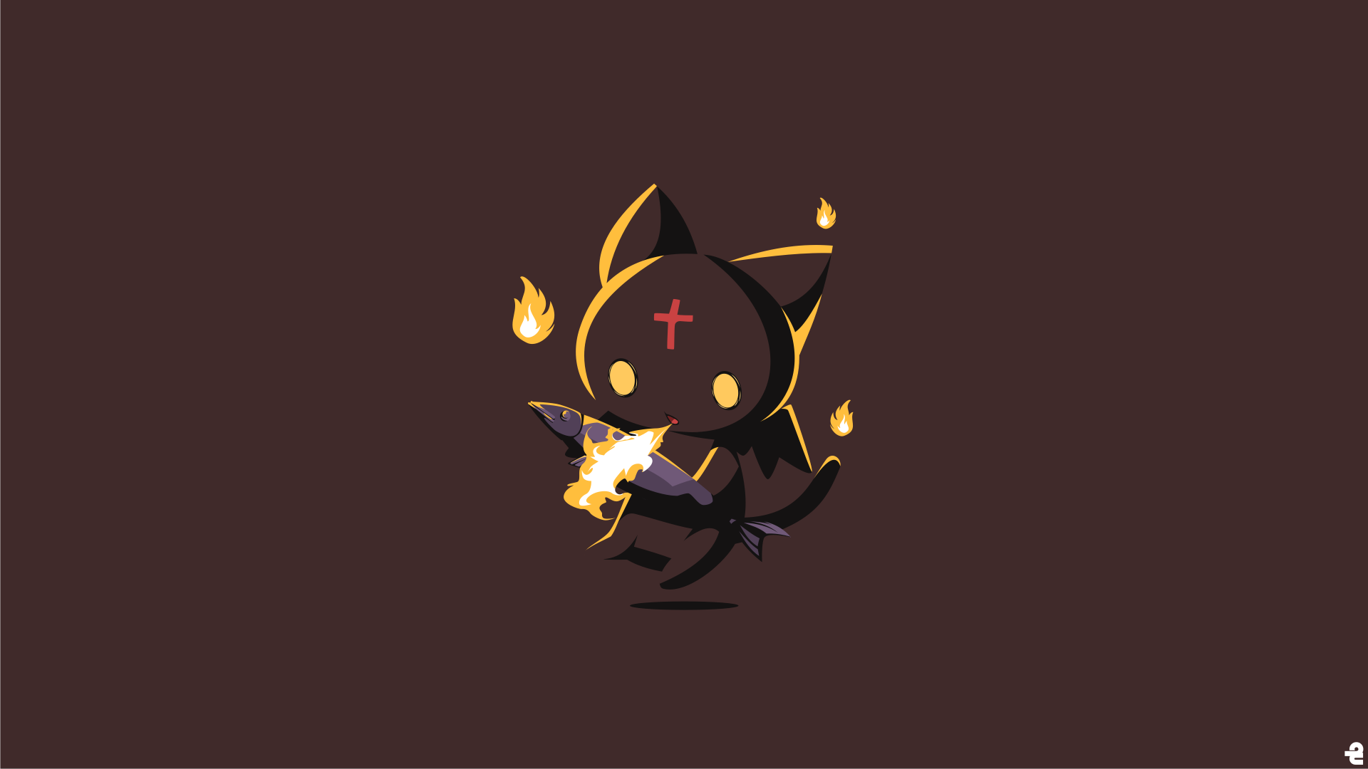 Chomusuke Gif Wallpapers