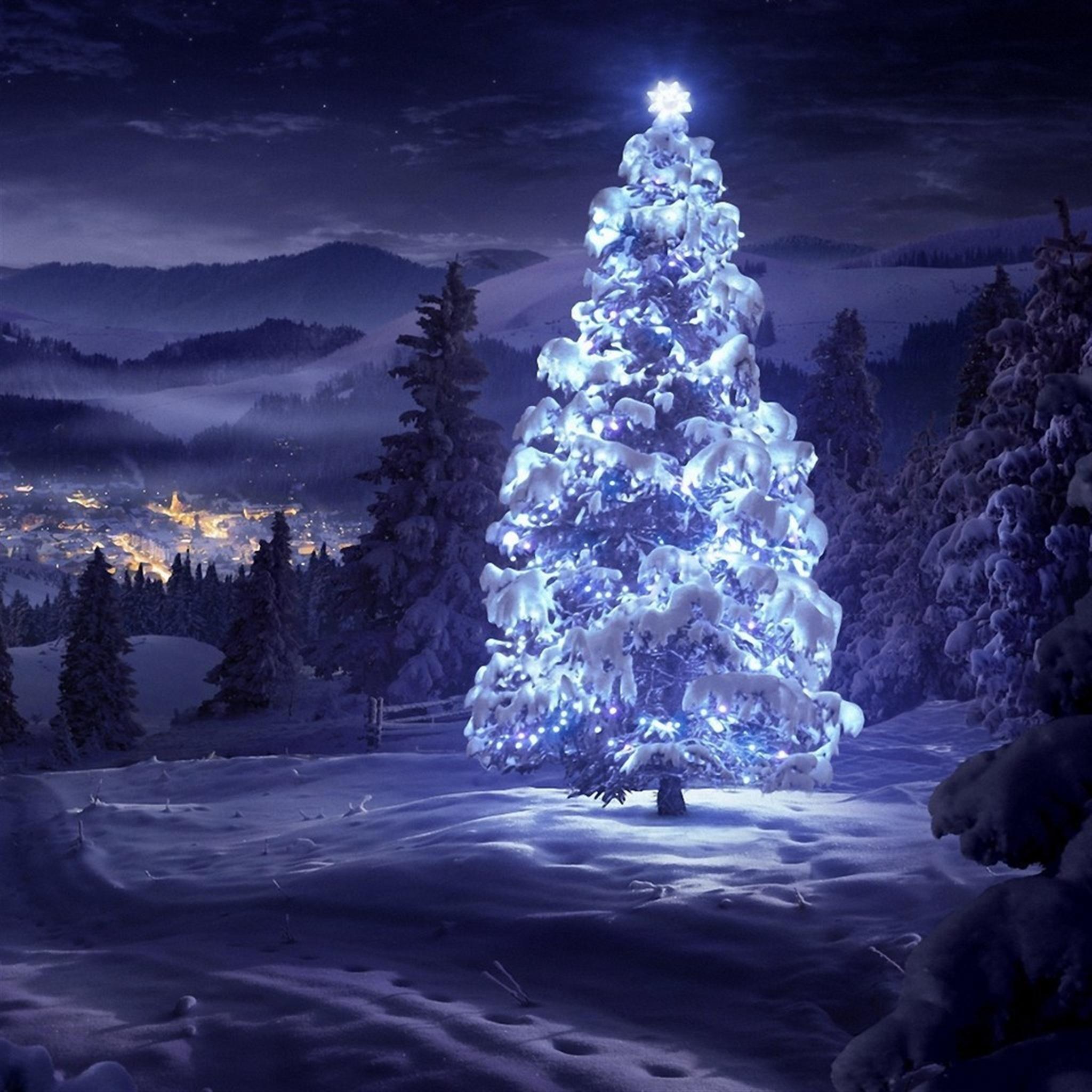 Christmas Blue Wallpapers