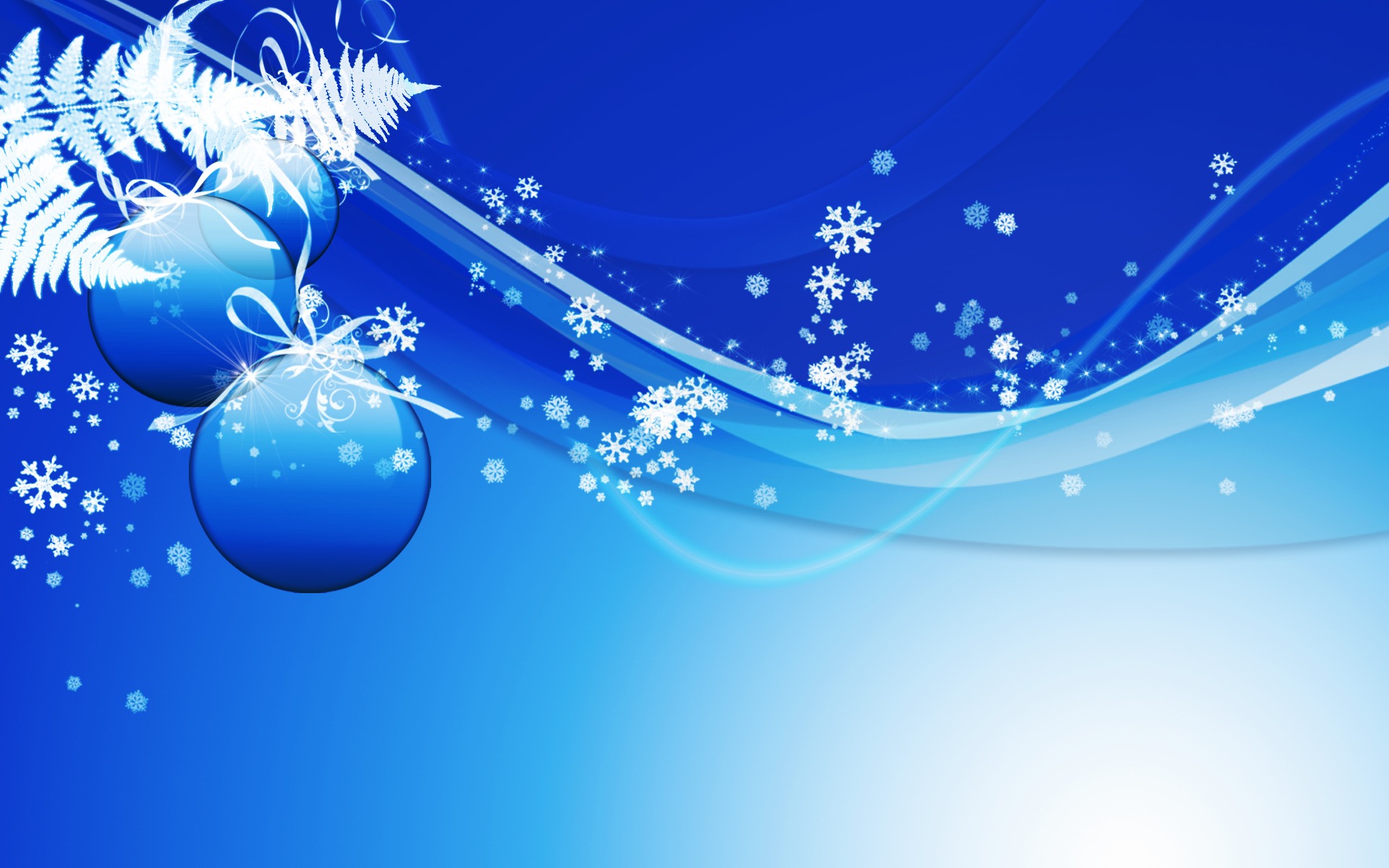 Christmas Blue Wallpapers