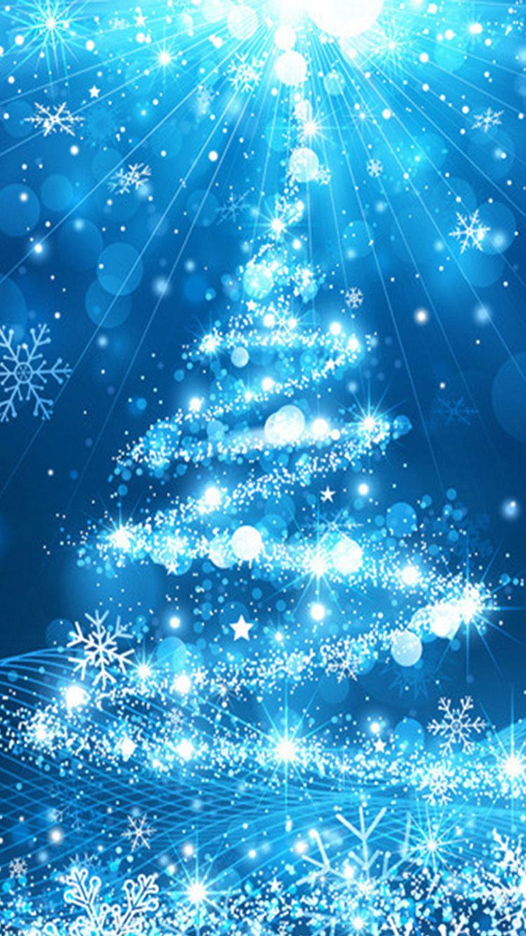 Christmas Blue Wallpapers