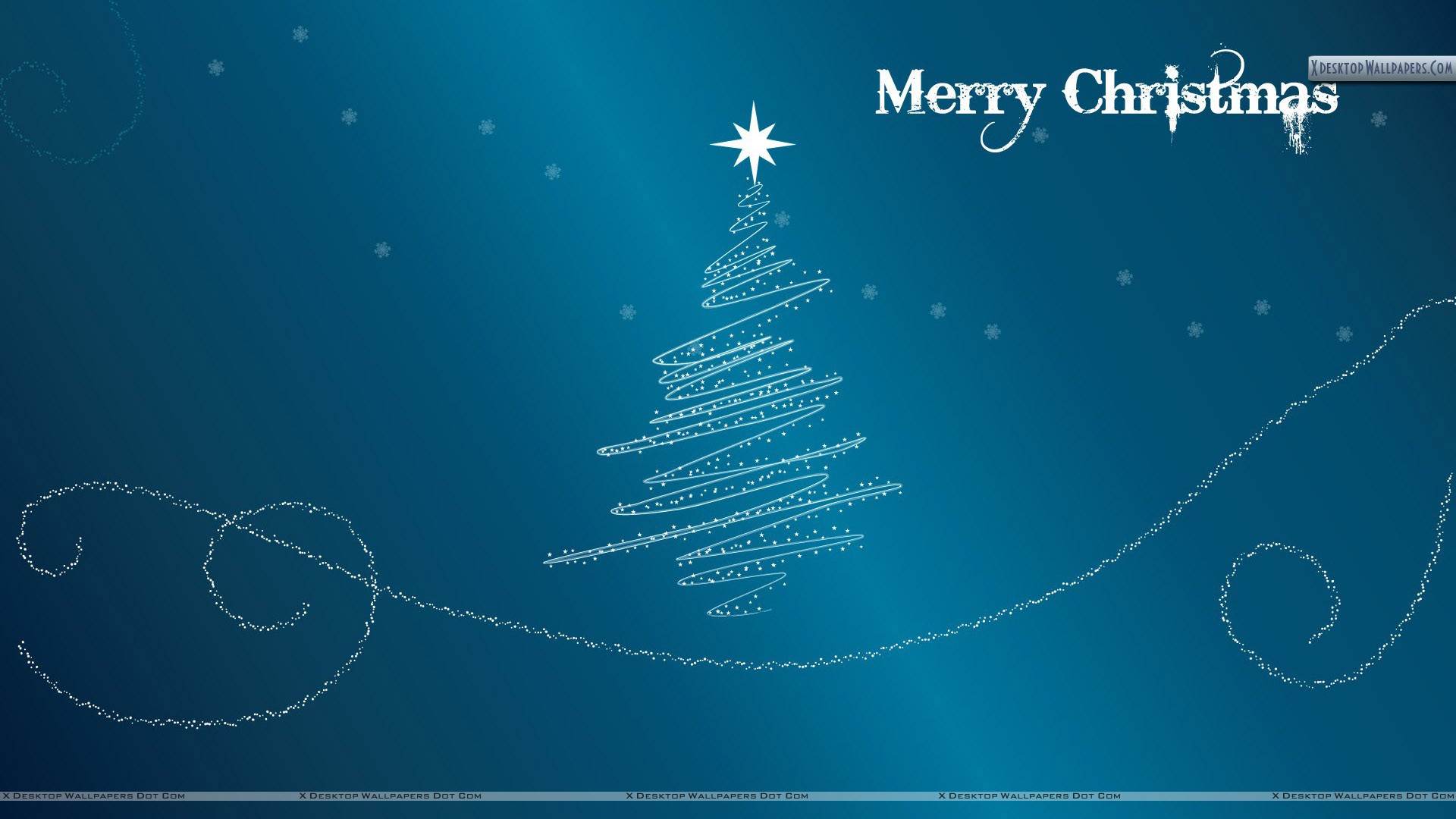 Christmas Blue Wallpapers