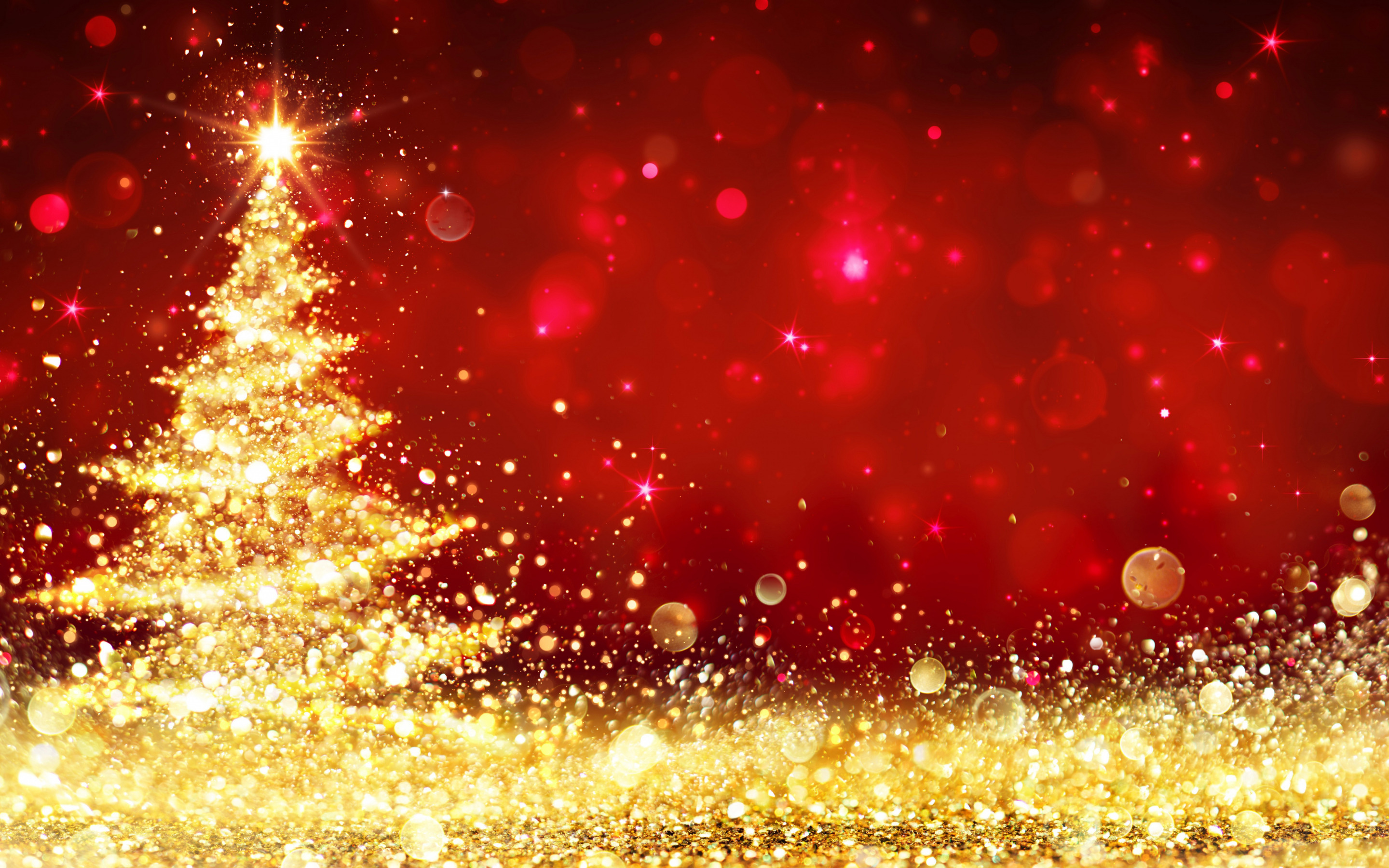 Christmas Glitter Wallpapers