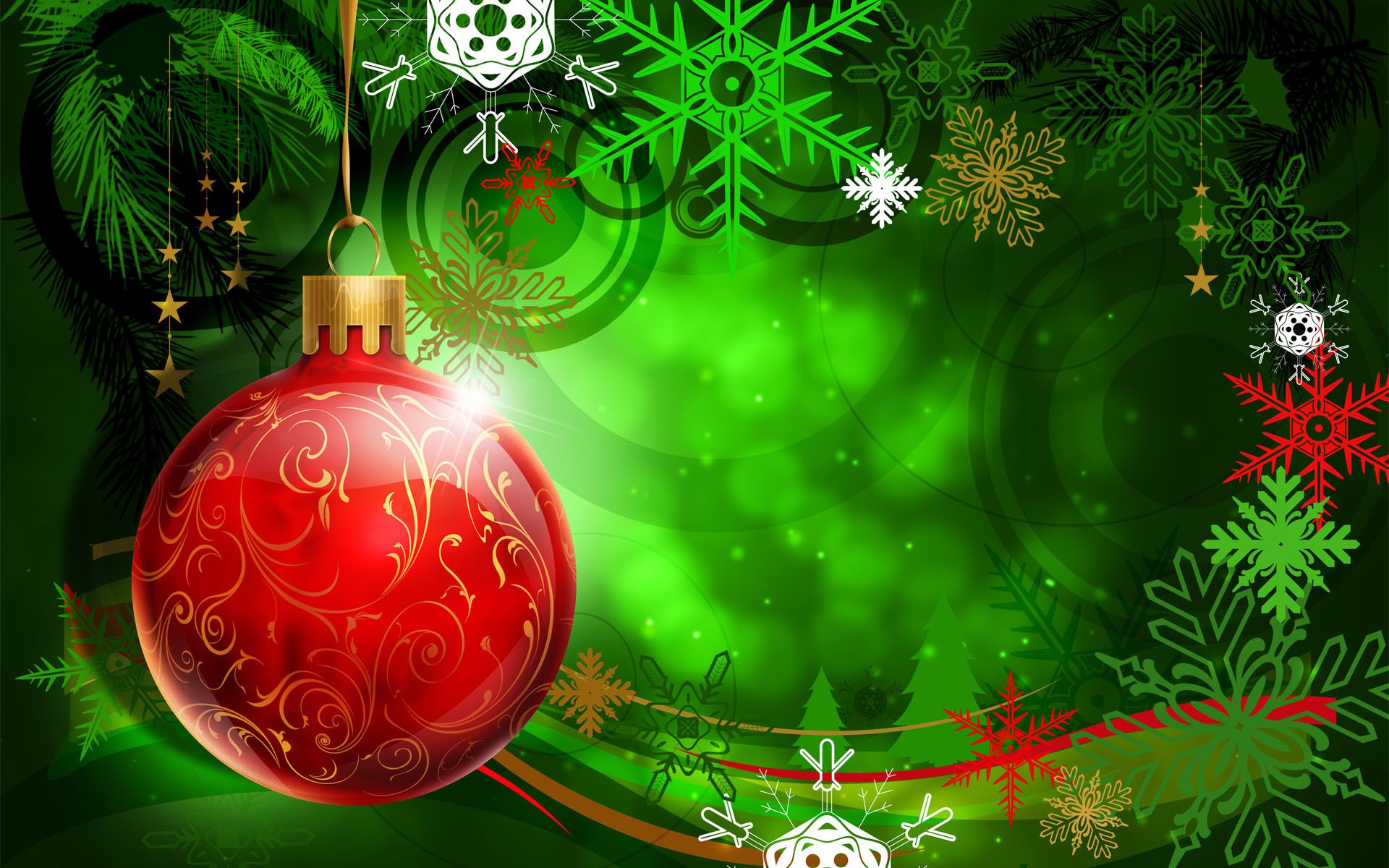 Christmas Green Wallpapers