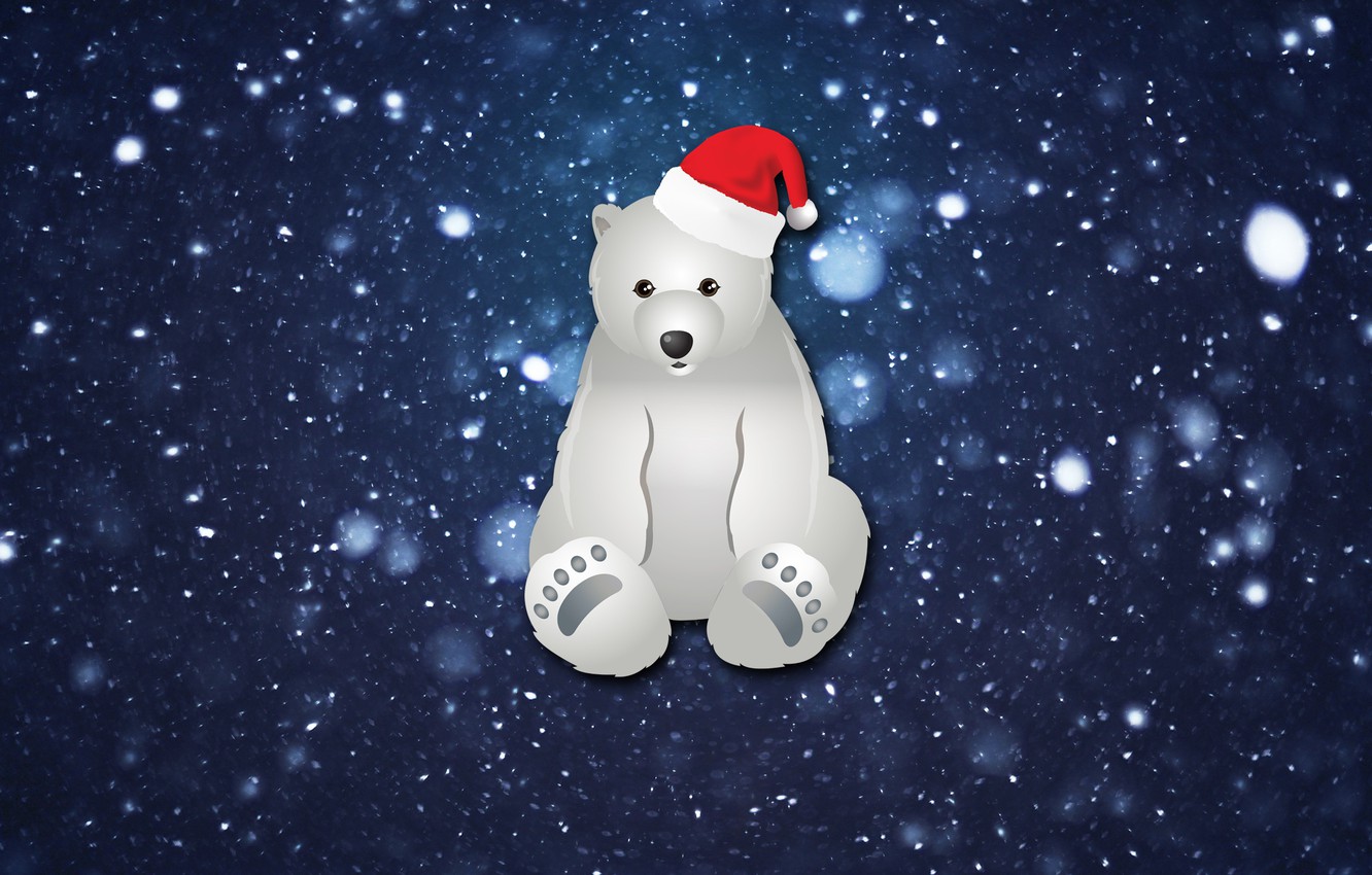 Christmas Polar Bear Wallpapers