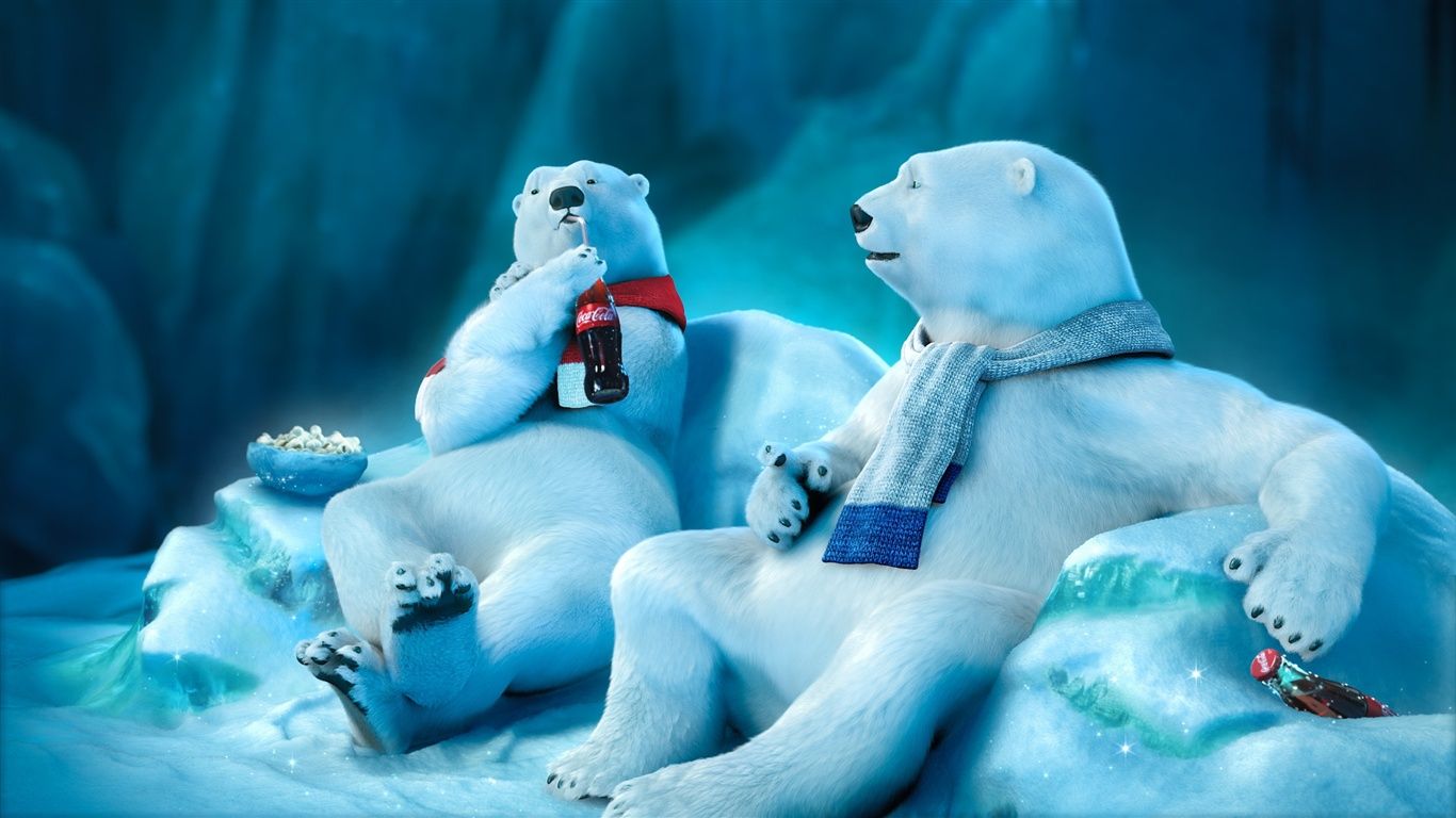 Christmas Polar Bear Wallpapers