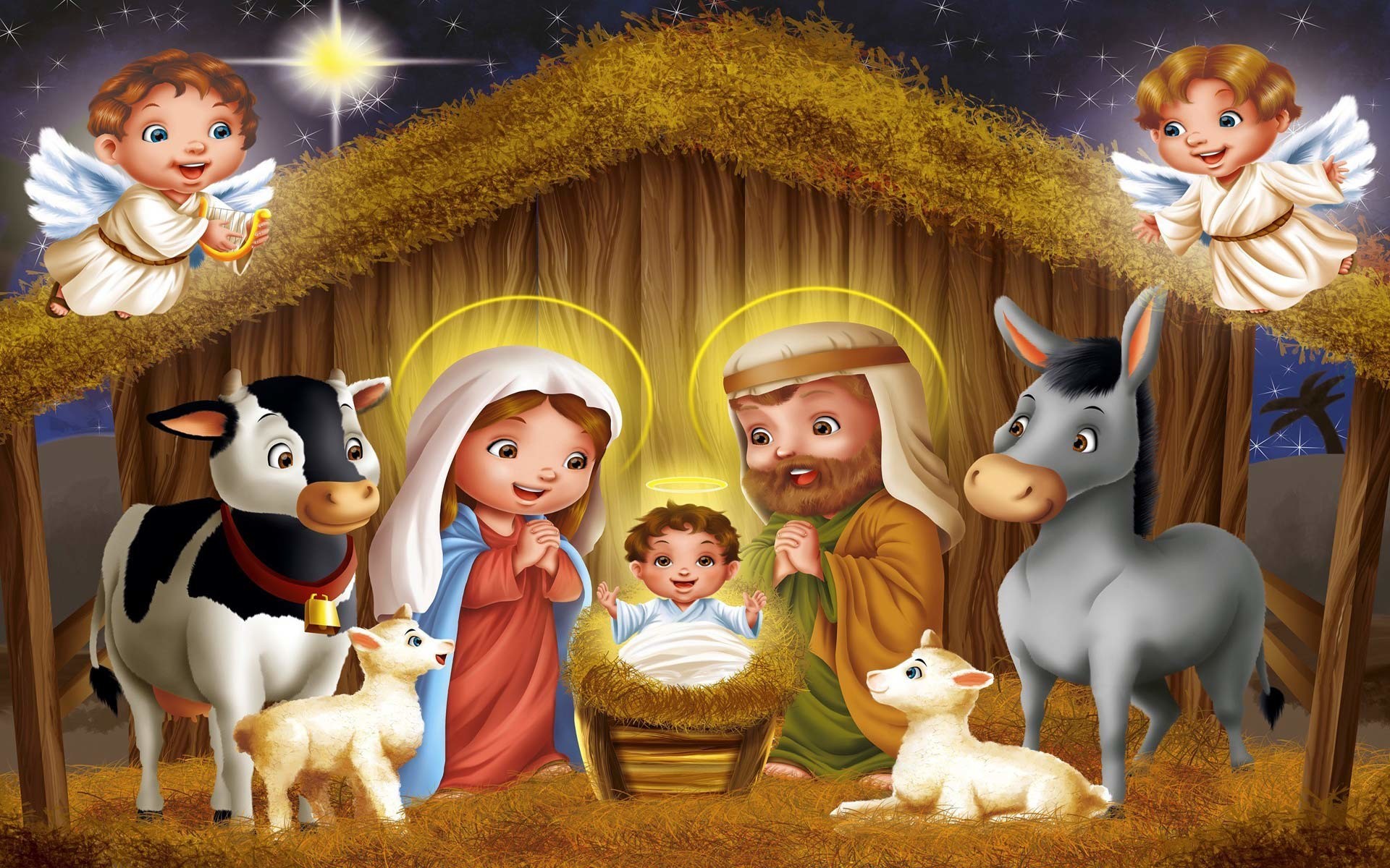 Christmas Religious Nativity Wallpapers