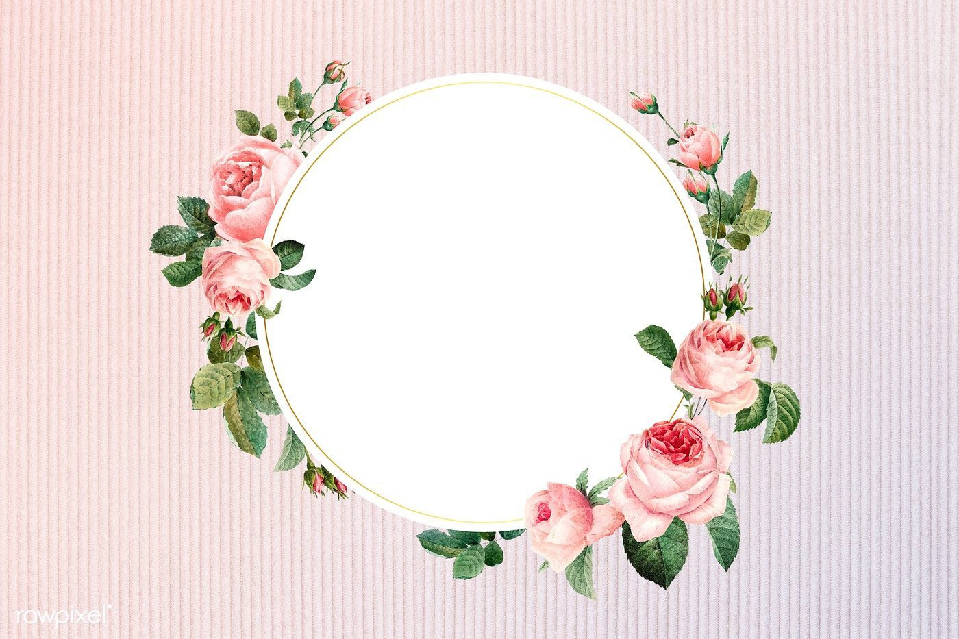 Circle With Flowers Wallpapers